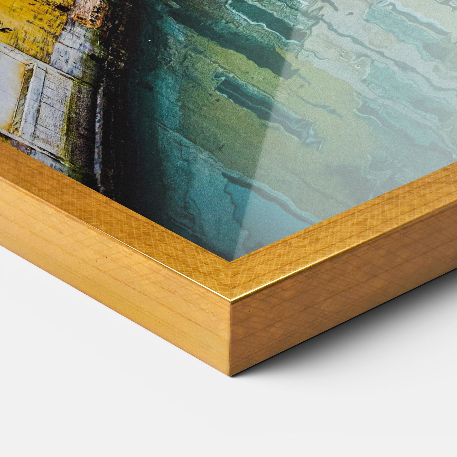 Colorful Water Building mockup 3