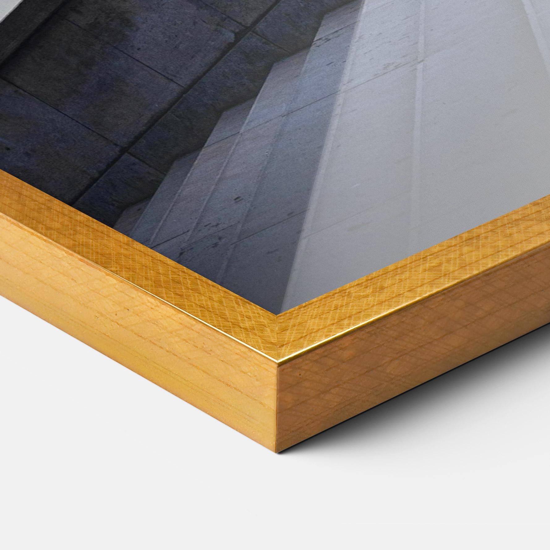 Gerahmte Poster Eiffel Tower Stairs mockup 3