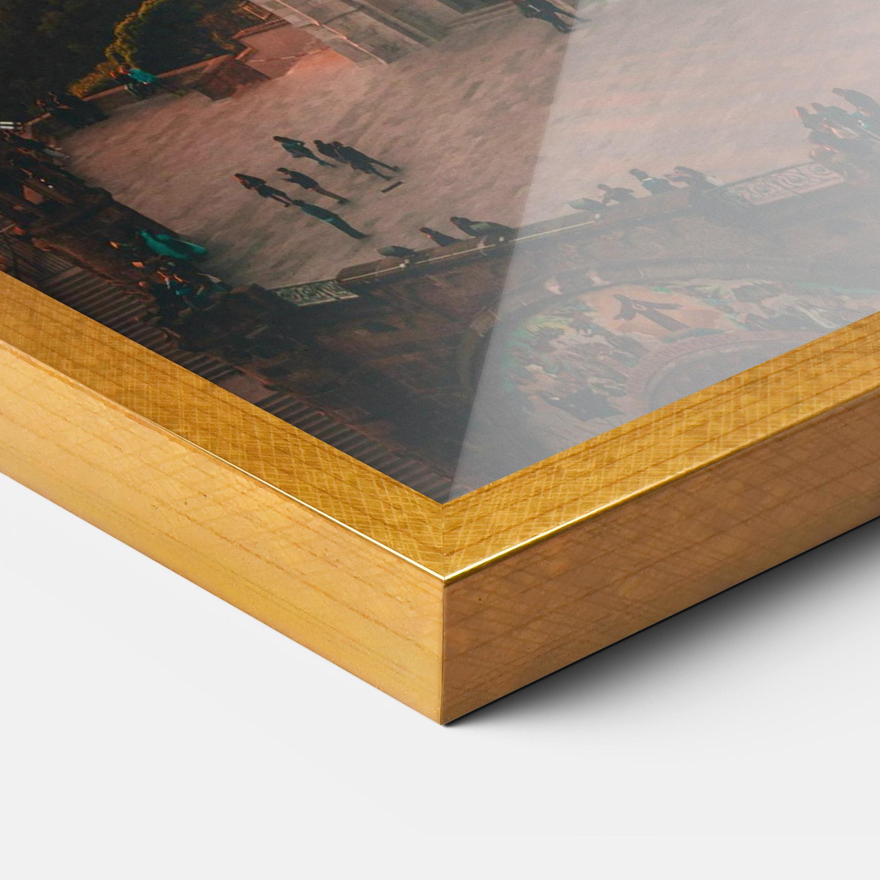 Gerahmte Poster Tibidabo Barcelona mockup 3