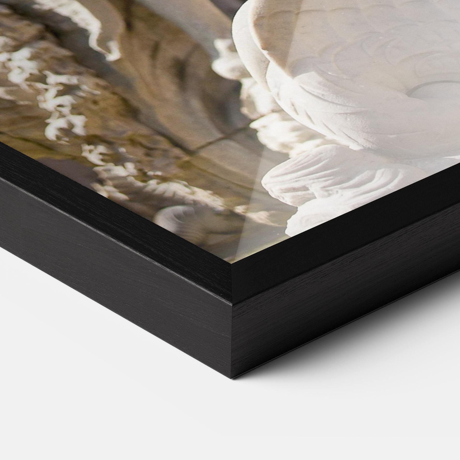 Gerahmte Poster Baroque Statue Italy mockup 3