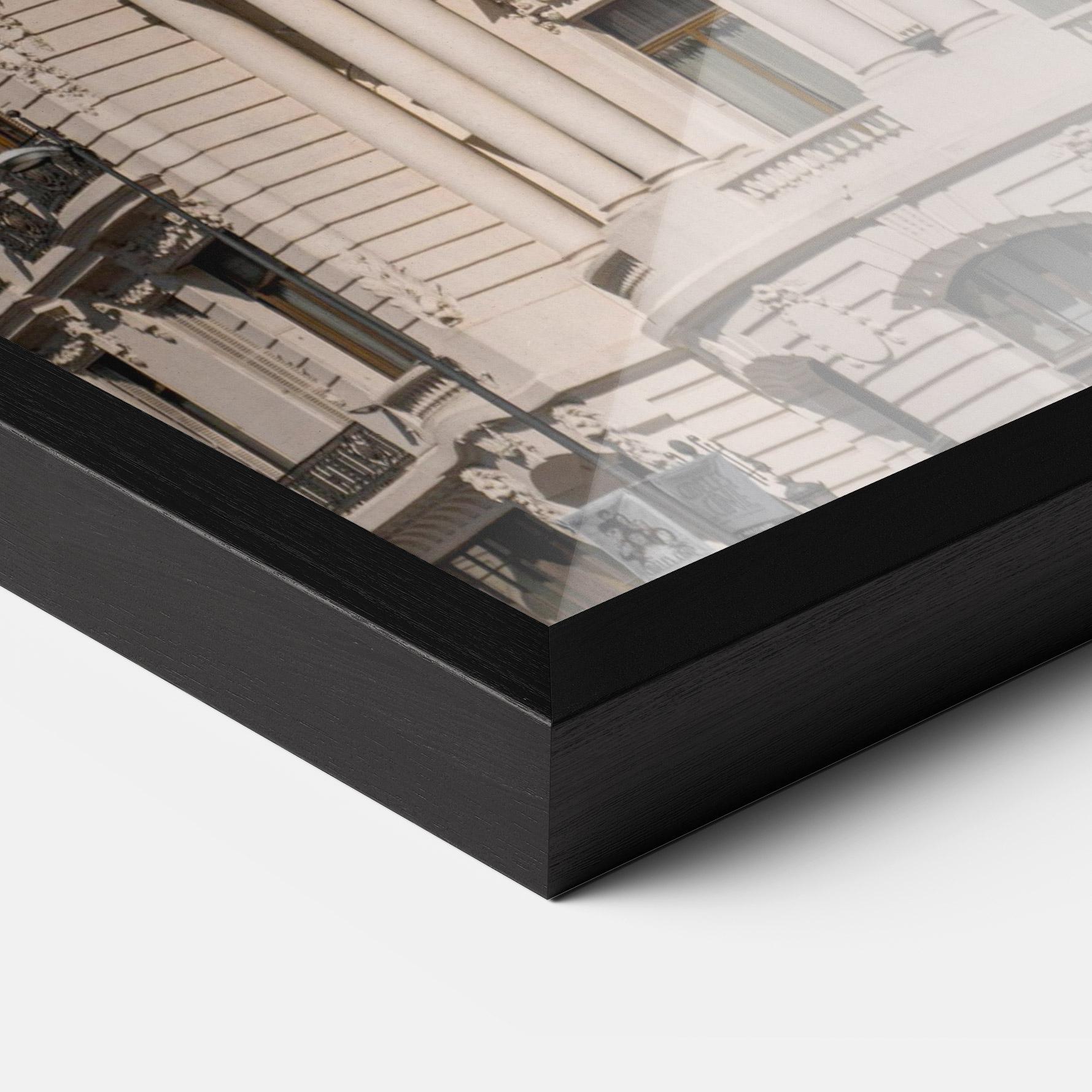 Gerahmte Poster Metropolis Building mockup 3