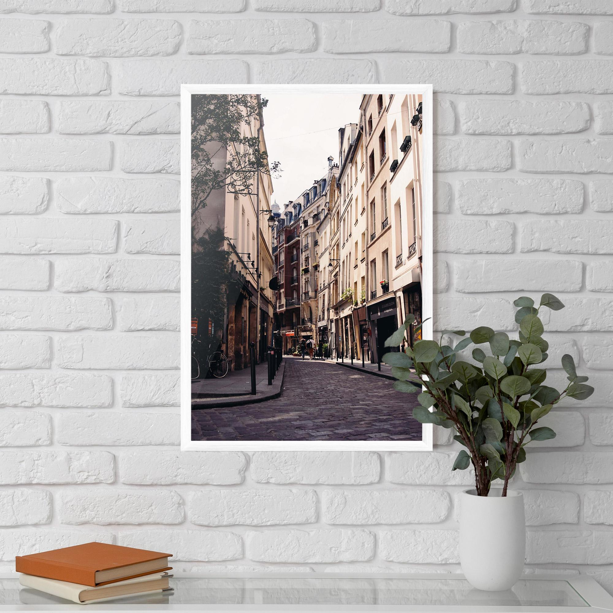 Gerahmte Poster Paris Street mockup 5