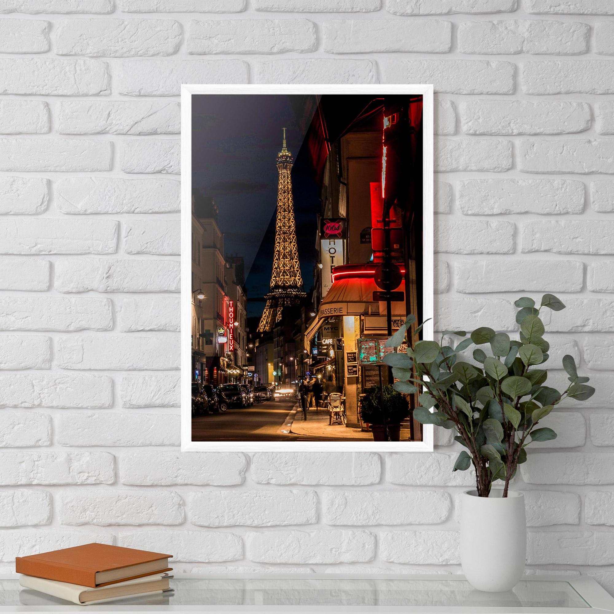 Gerahmte Poster Paris Walk mockup 5