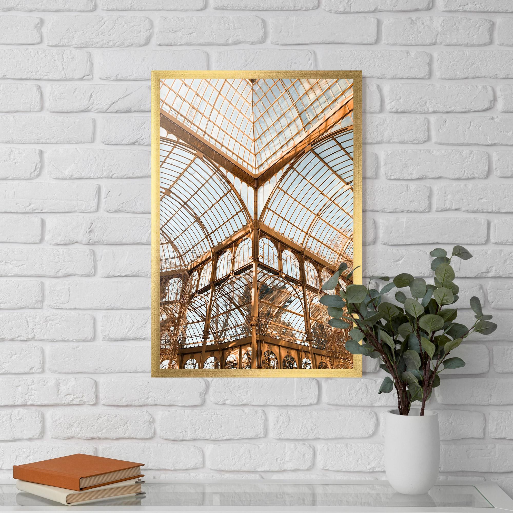 Gerahmte Poster Crystal Palace mockup 5