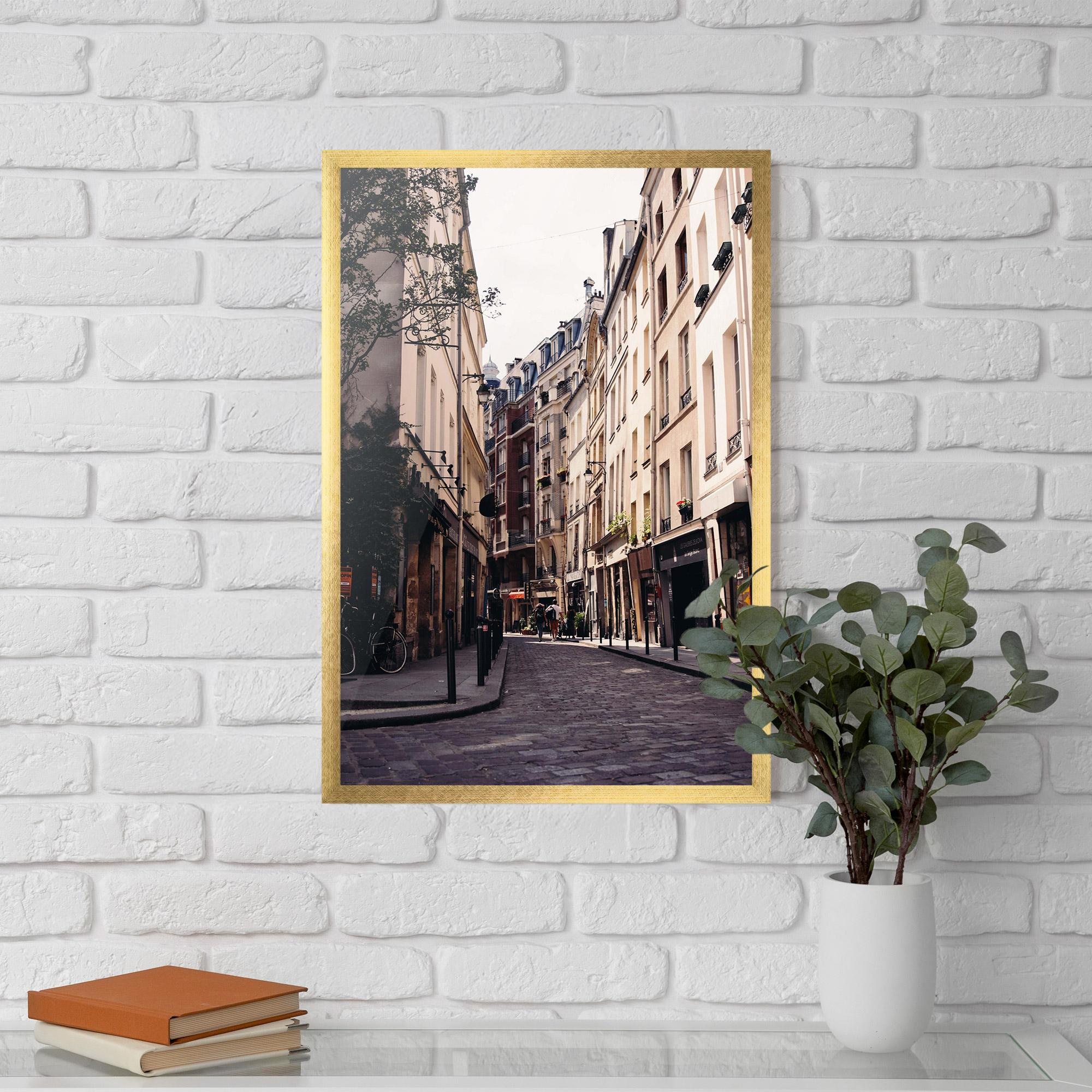 Gerahmte Poster Paris Street mockup 5