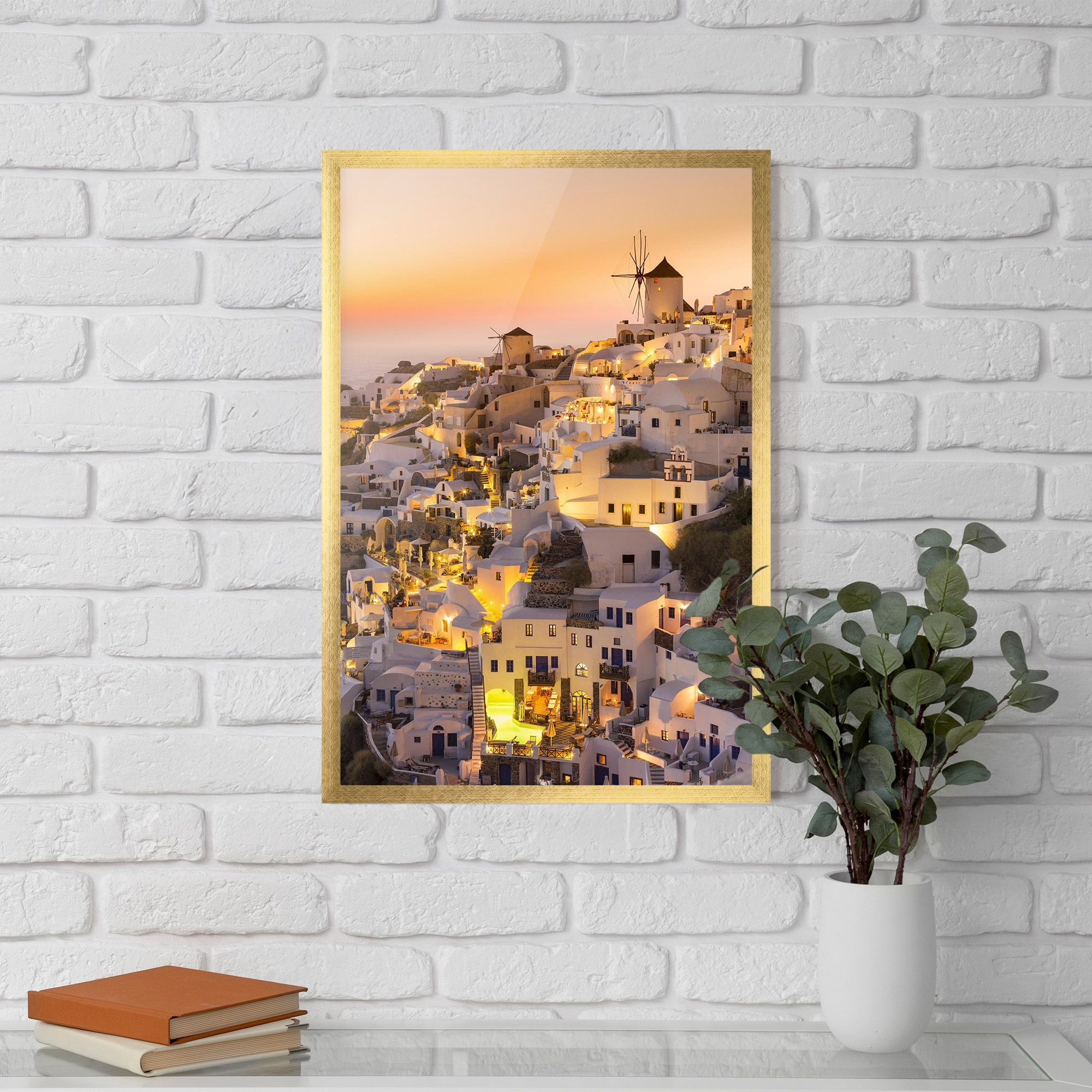 Santorini Greece mockup 5