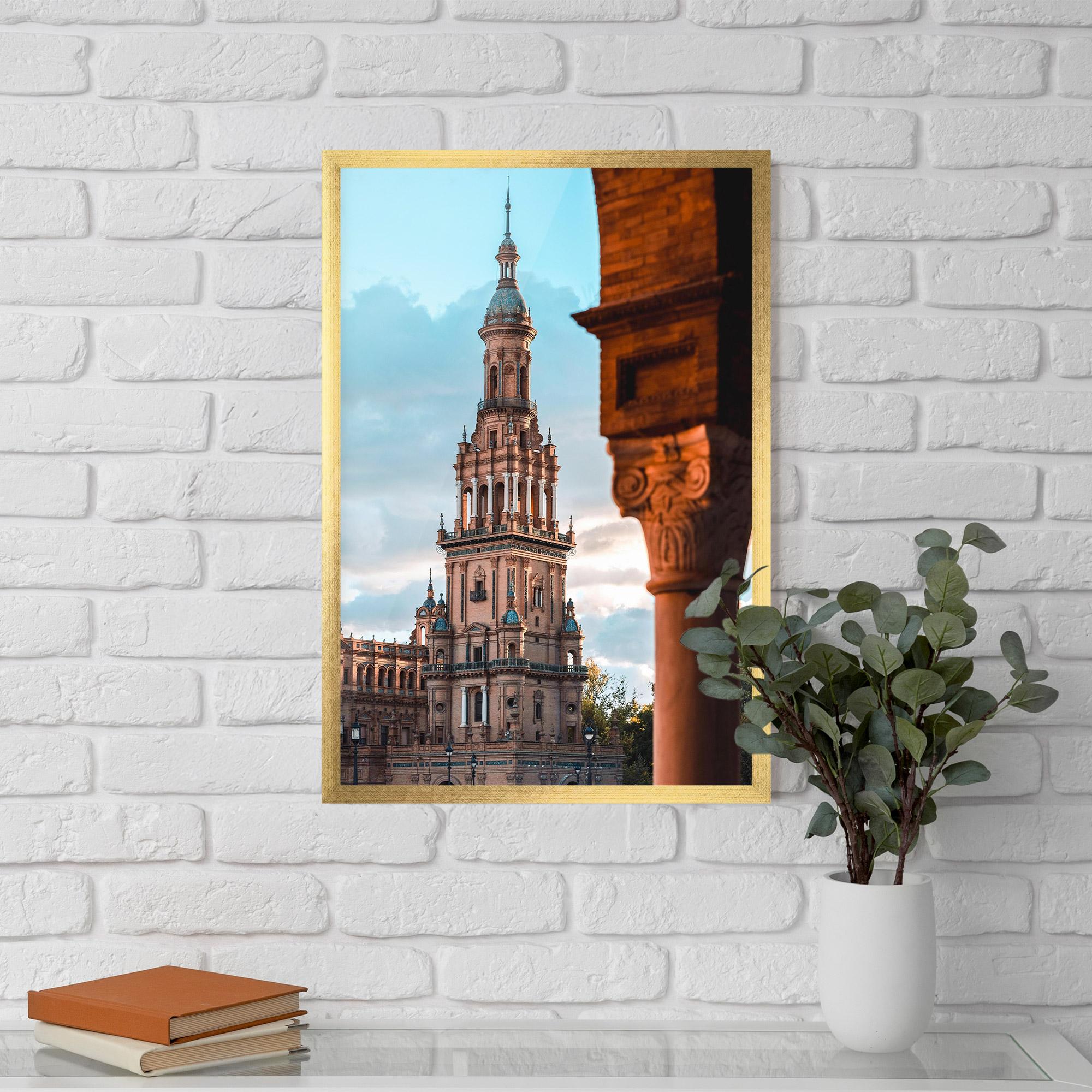 Gerahmte Poster Seville Spain mockup 5