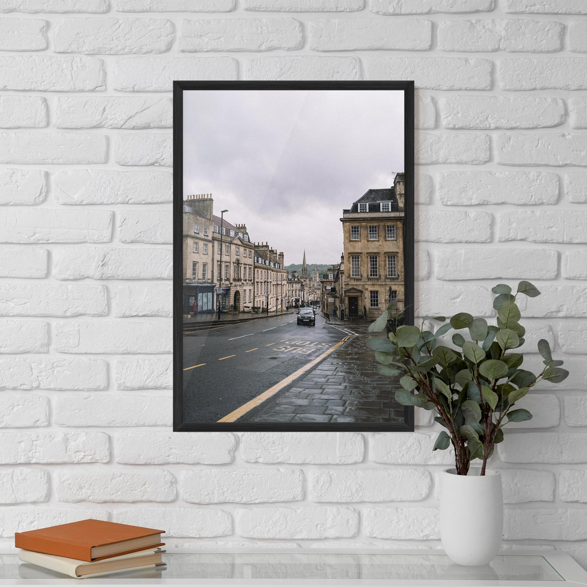 Gerahmte Poster England Street mockup 5