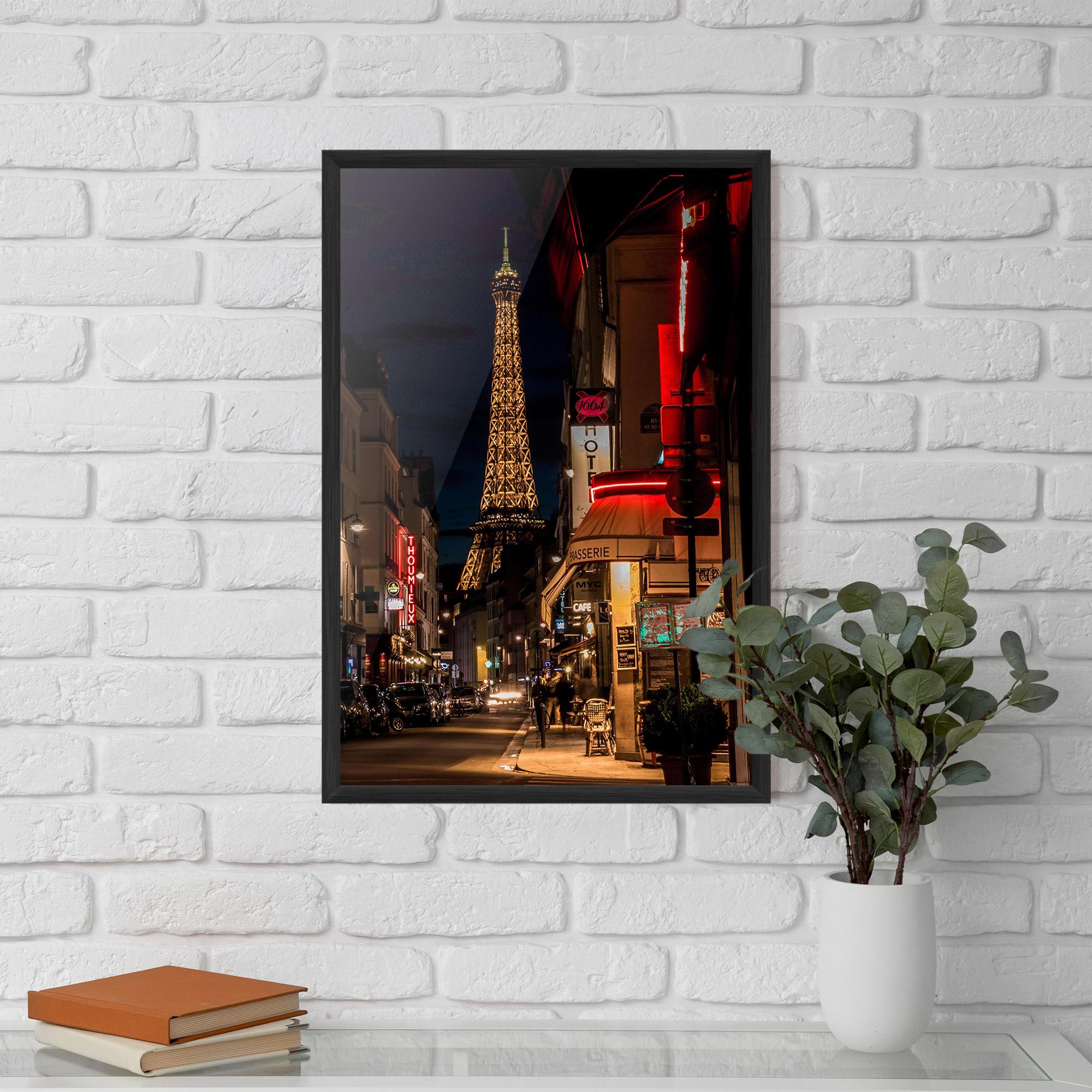 Gerahmte Poster Paris Walk mockup 5