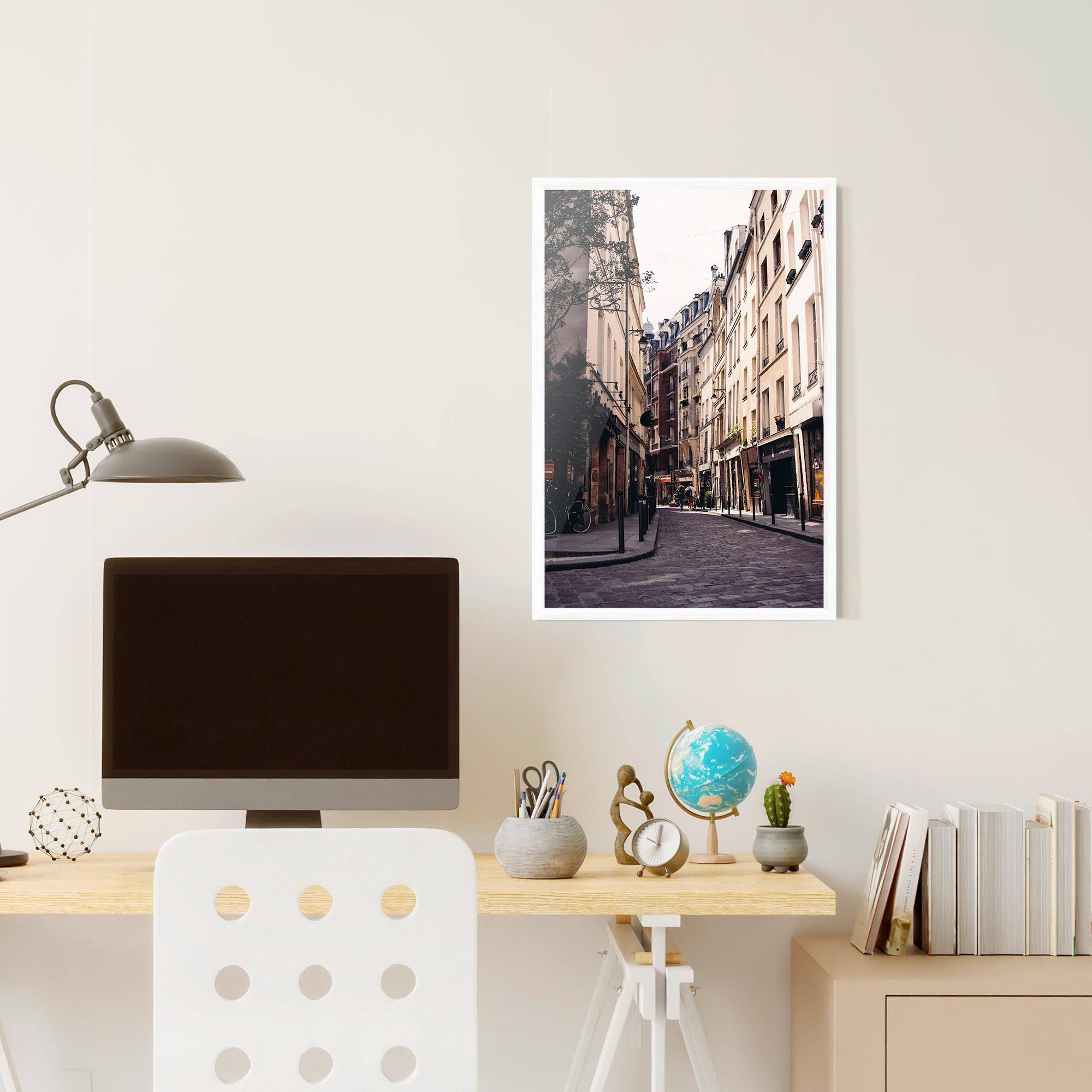 Gerahmte Poster Paris Street mockup 6