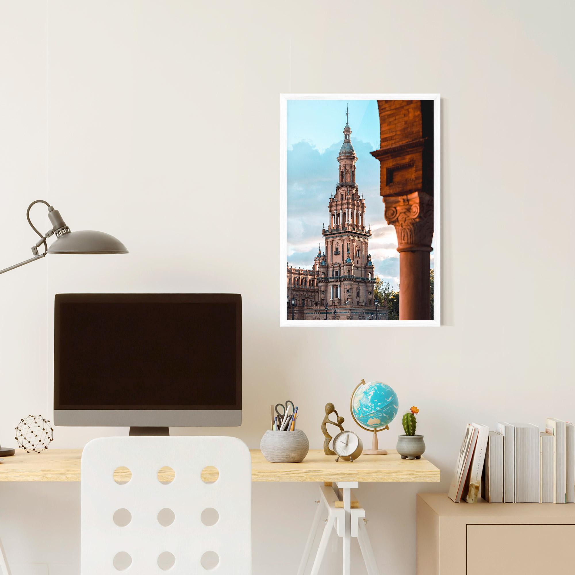 Gerahmte Poster Seville Spain mockup 6