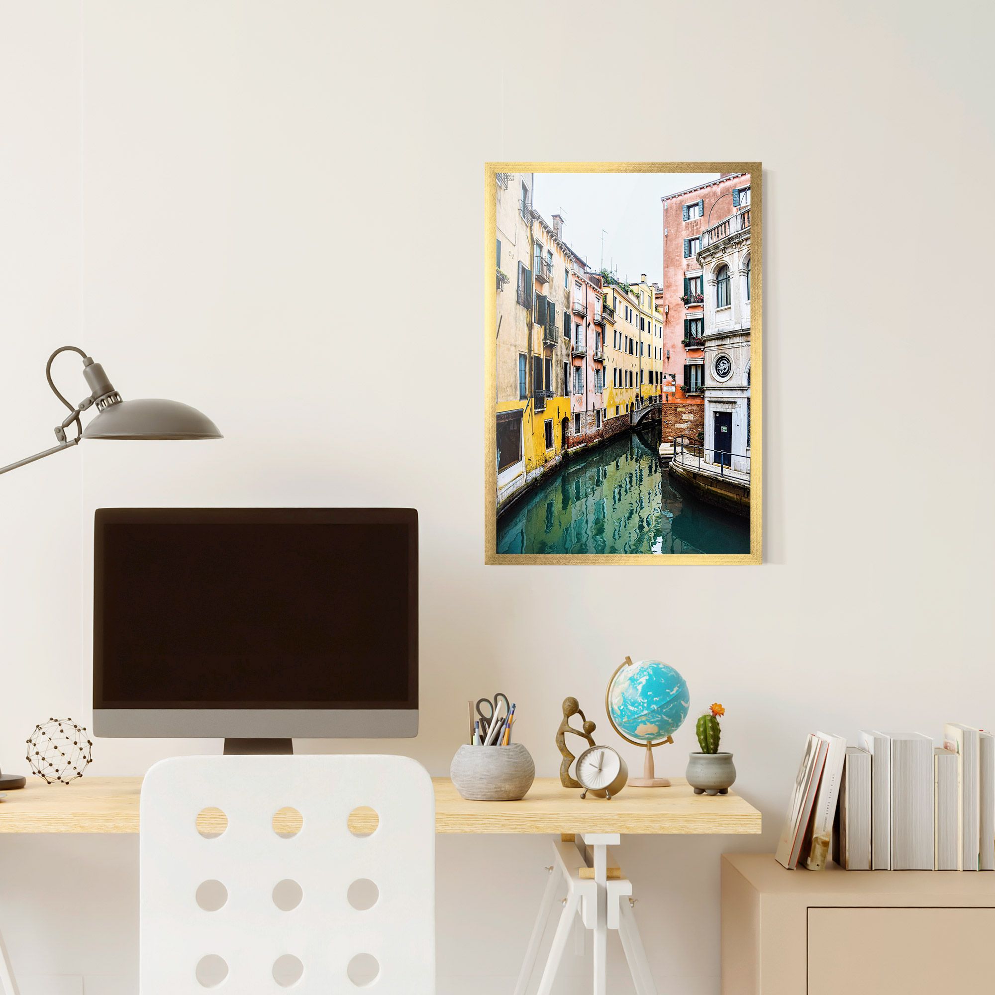 Colorful Water Building mockup 6