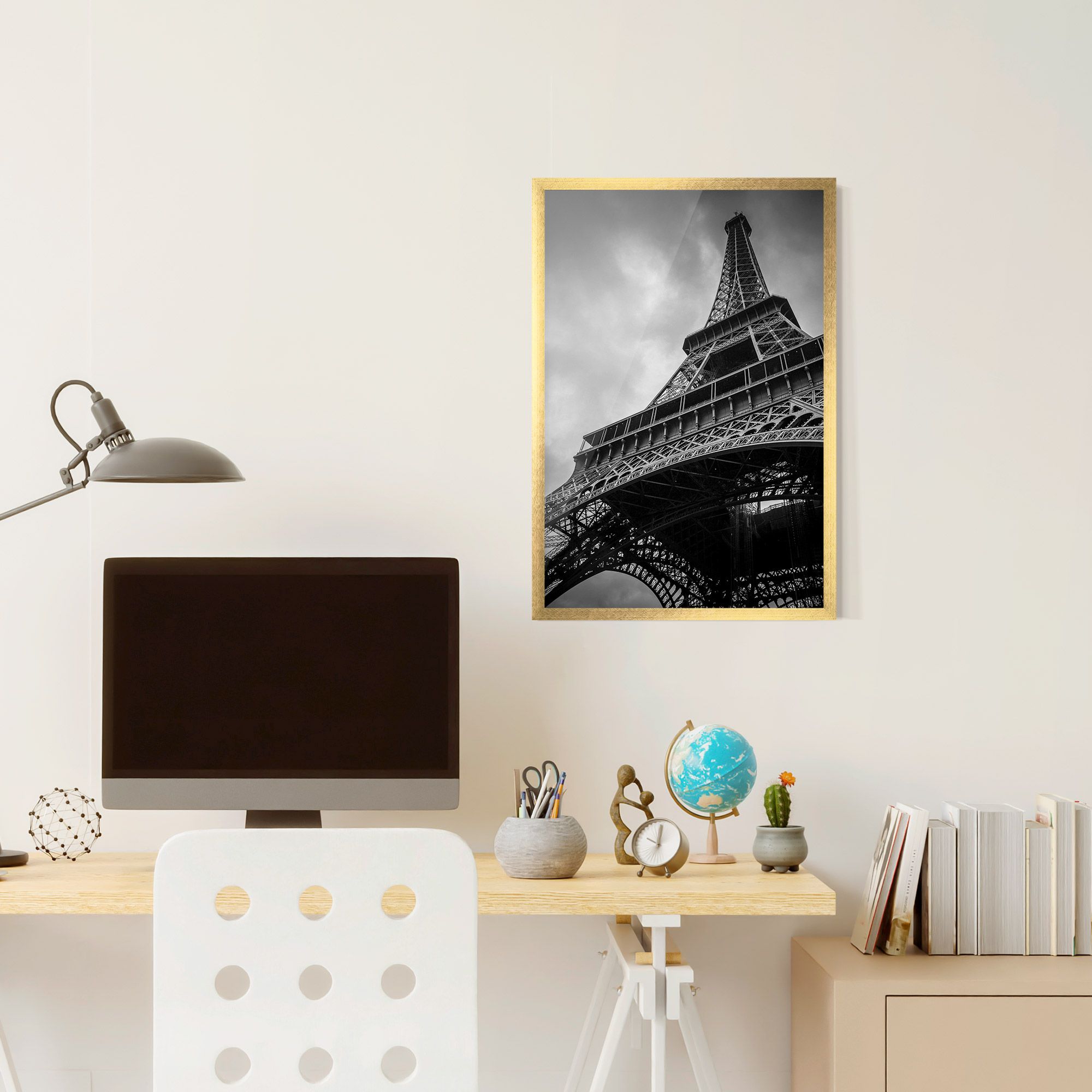 Eiffel Grey Tower mockup 6