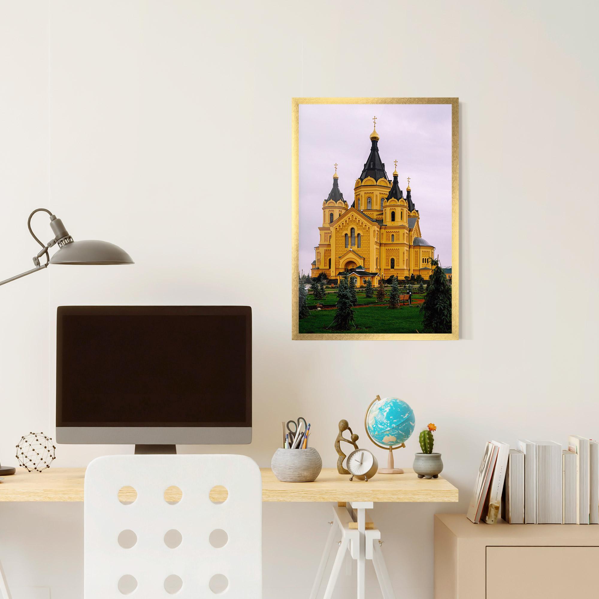 Gerahmte Poster Nevsky Cathedral mockup 6