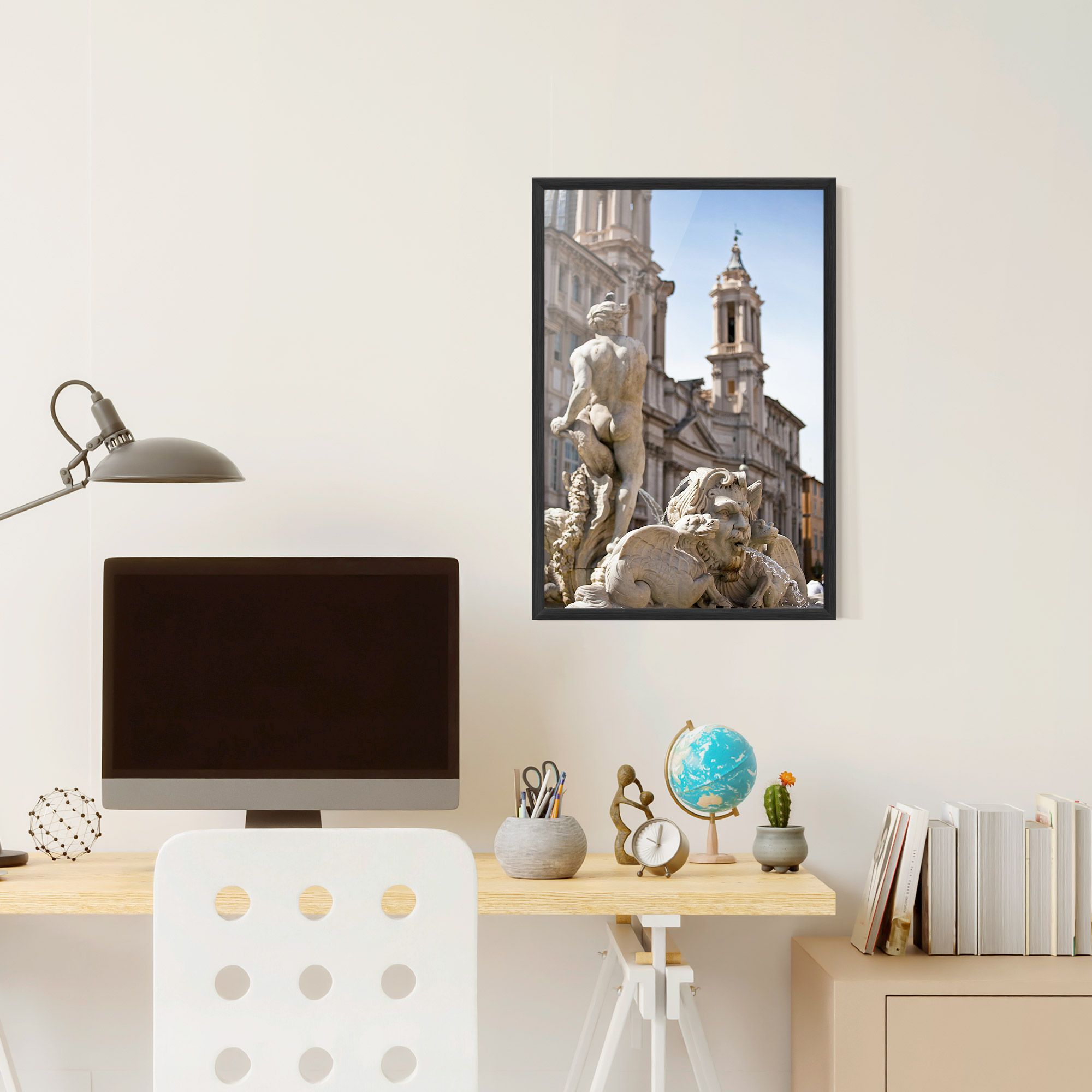 Baroque Statue Italy mockup 6