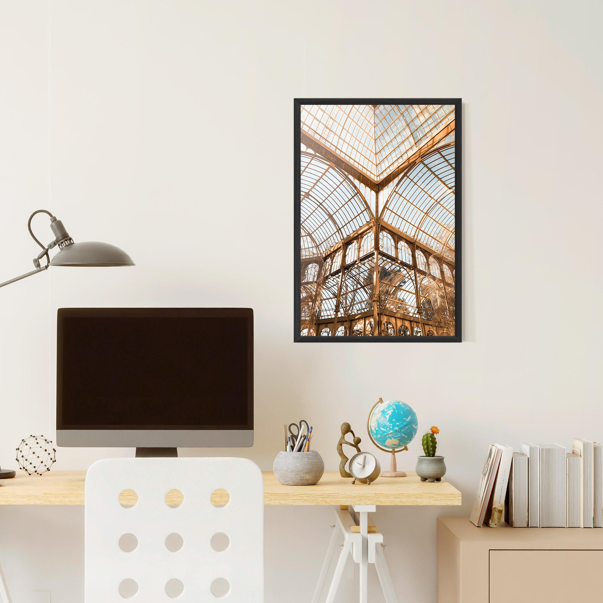 Gerahmte Poster Crystal Palace mockup 6