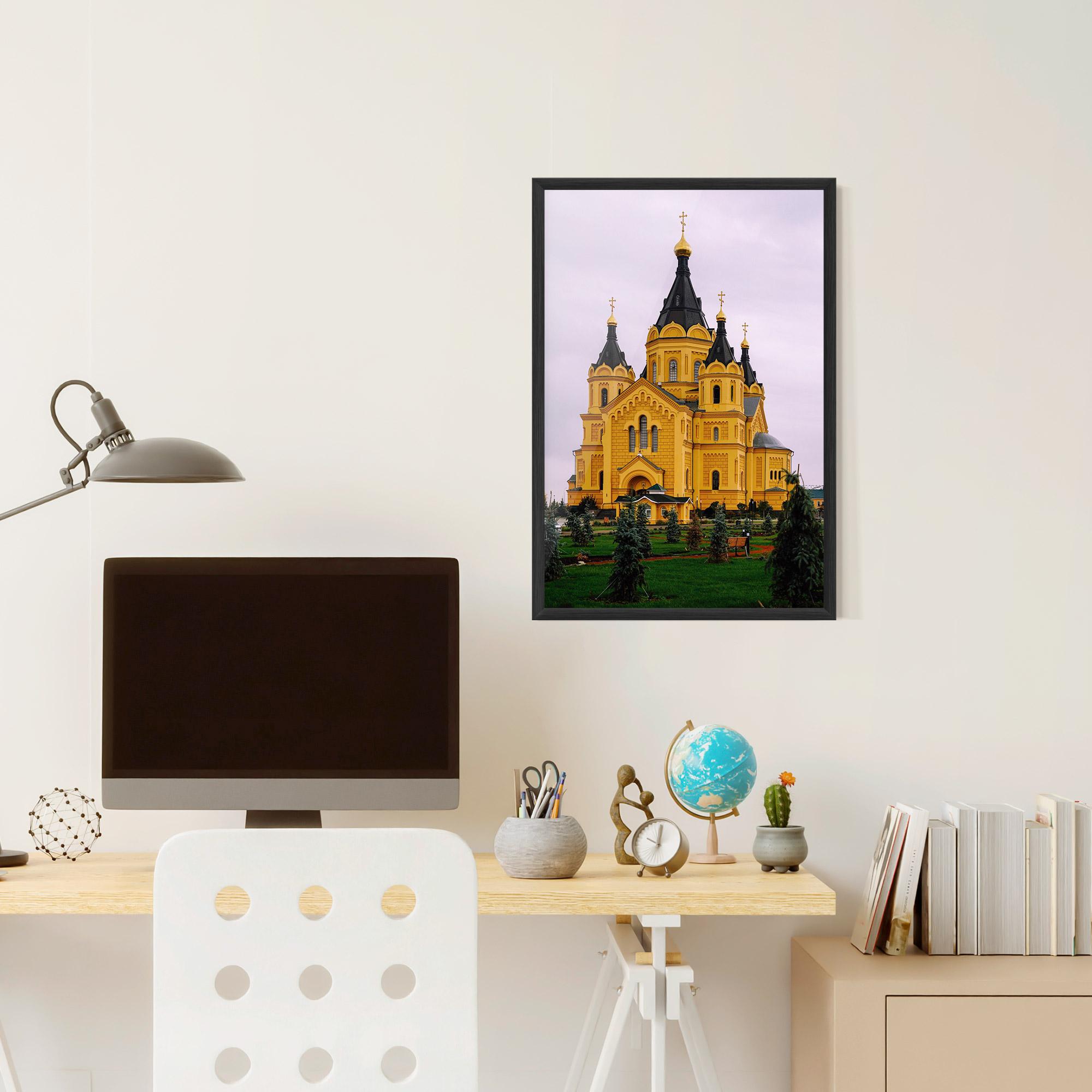 Gerahmte Poster Nevsky Cathedral mockup 6