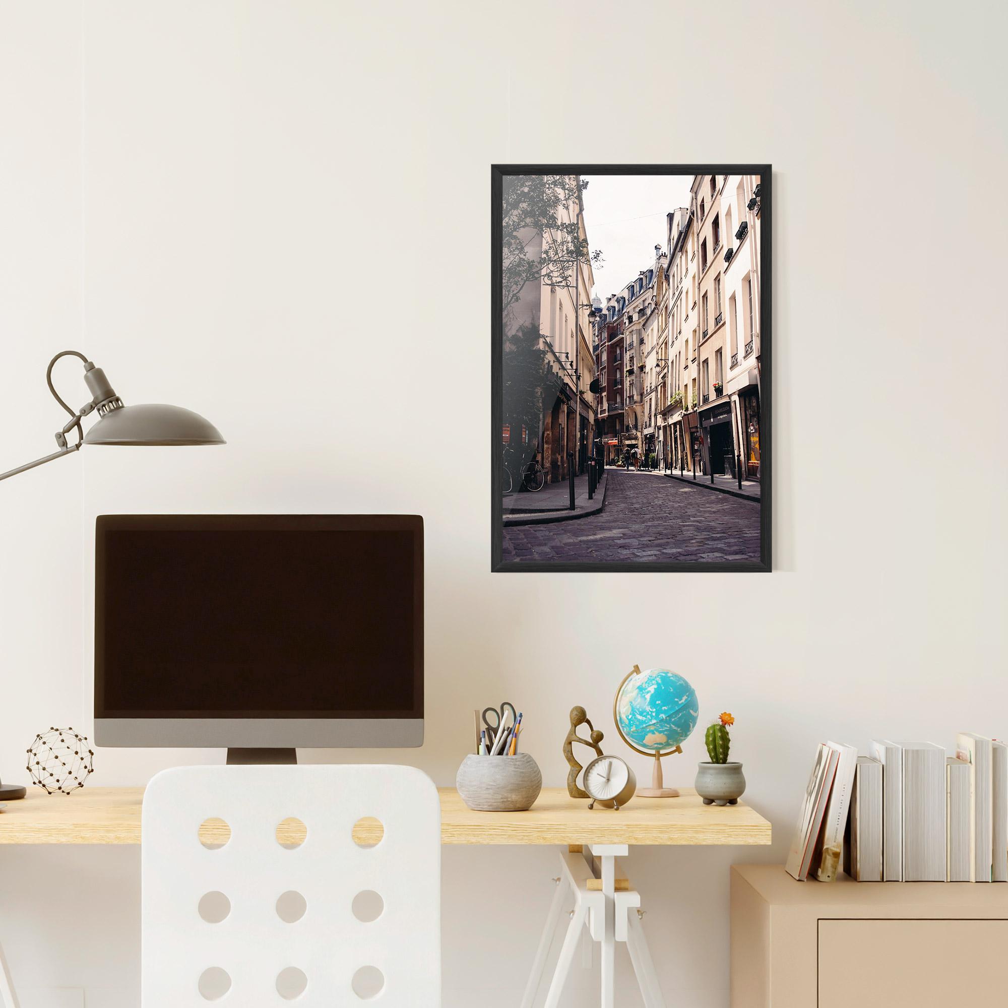 Gerahmte Poster Paris Street mockup 6