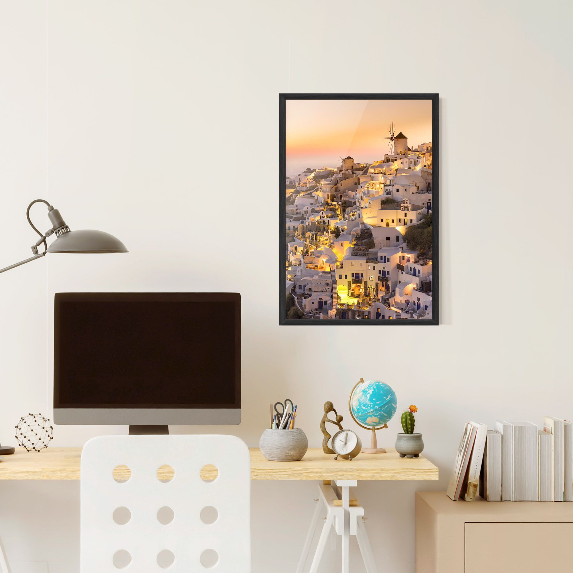 Santorini Greece mockup 6