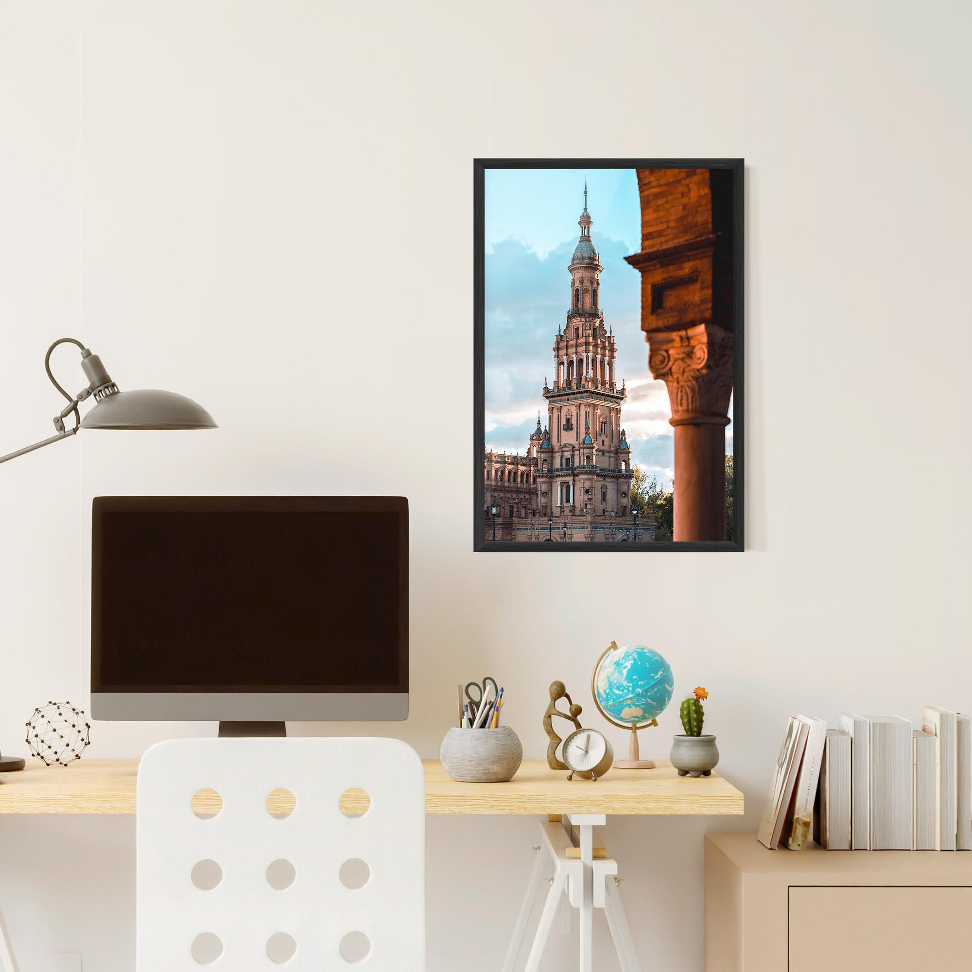 Gerahmte Poster Seville Spain mockup 6