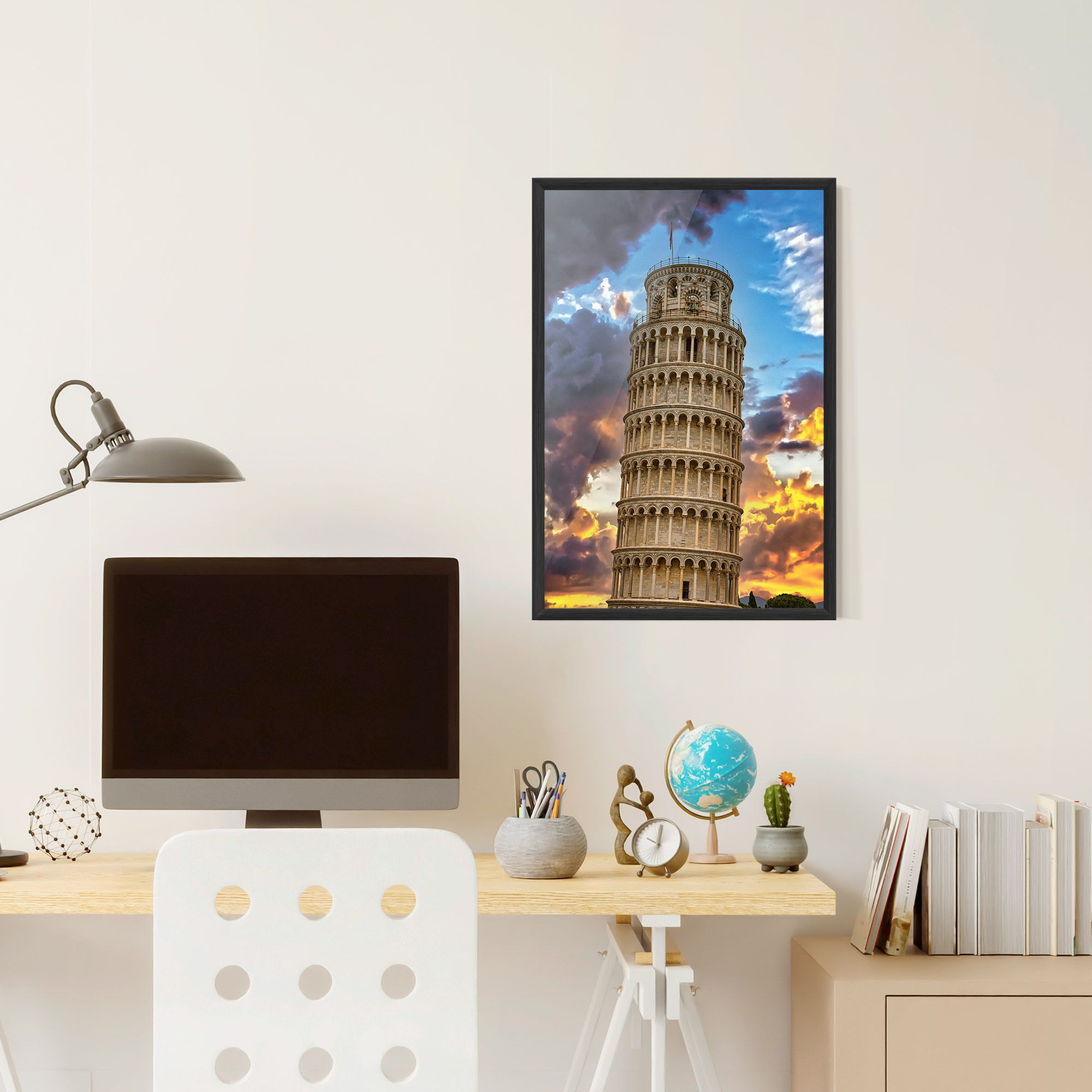Tower Of Pisa Sunset mockup 6
