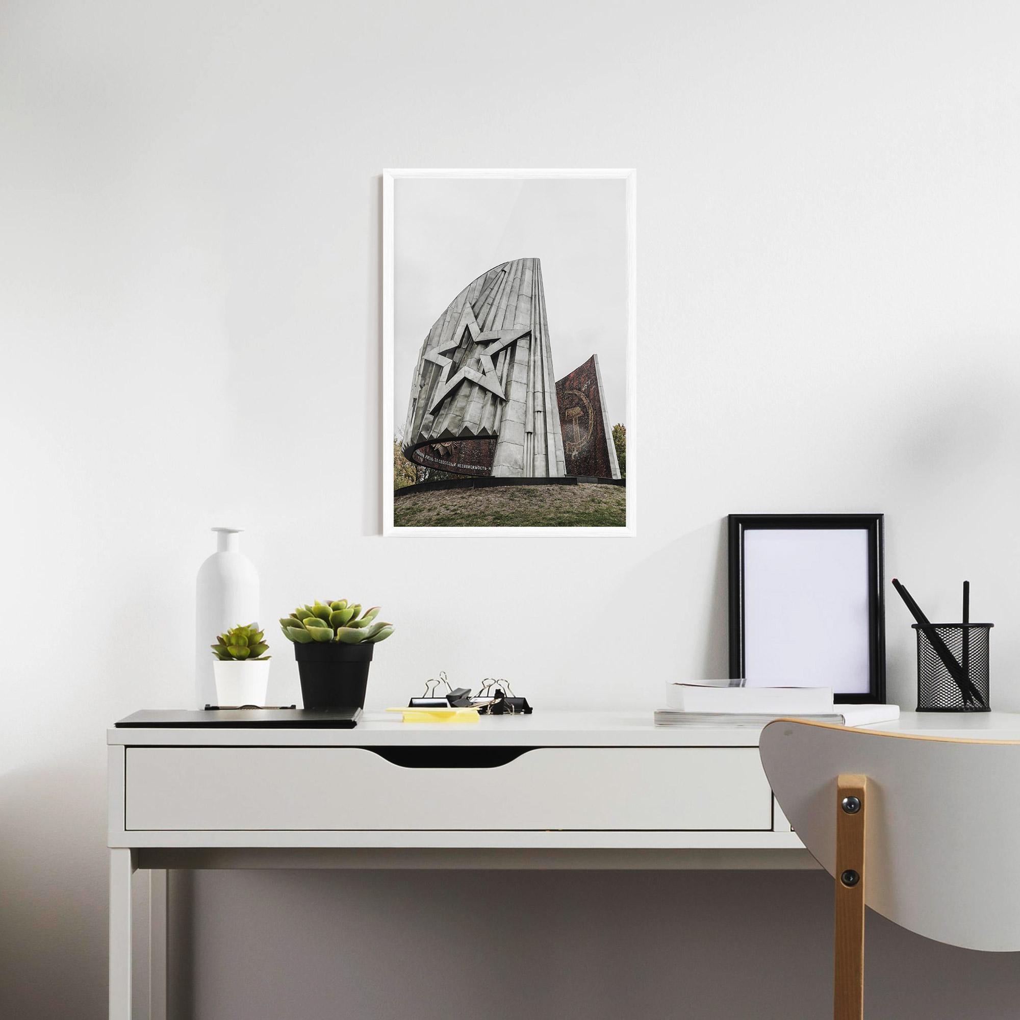 Gerahmte Poster Monument Of Glory mockup 7