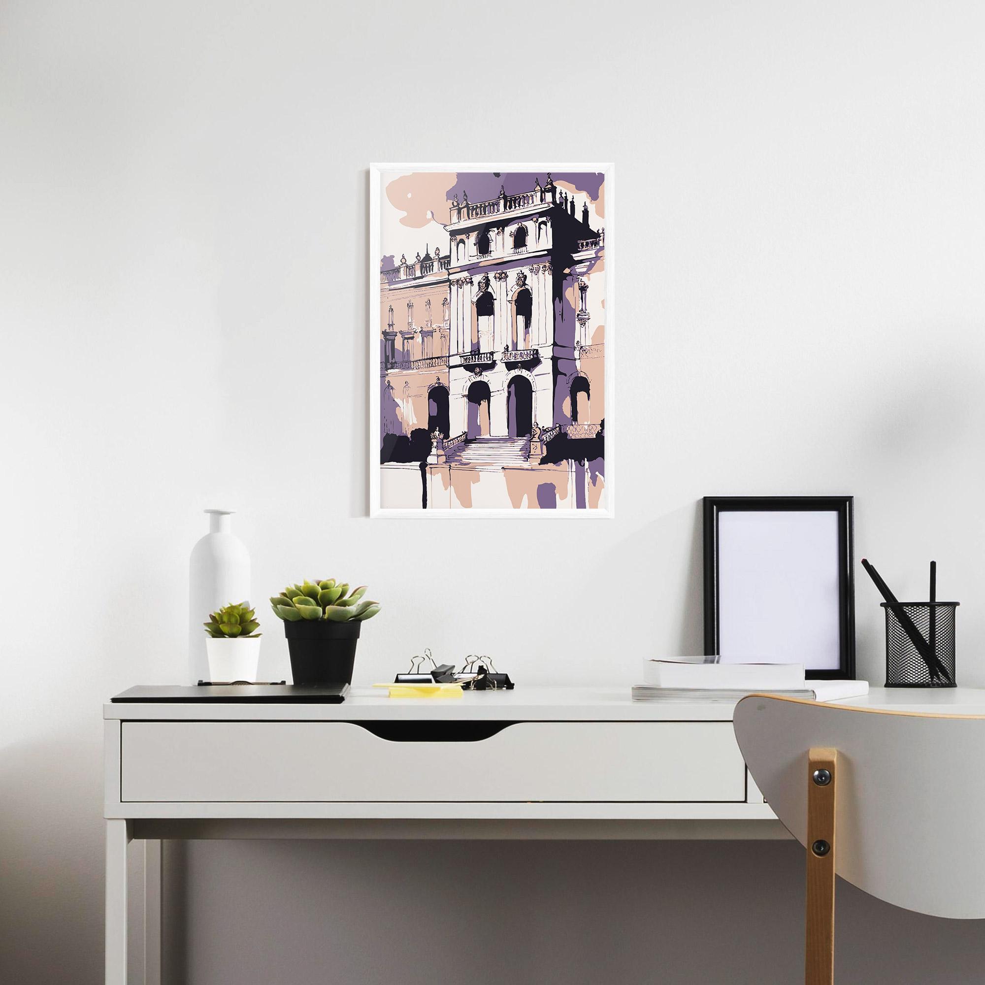 Gerahmte Poster Palace Of Versailles Art mockup 7