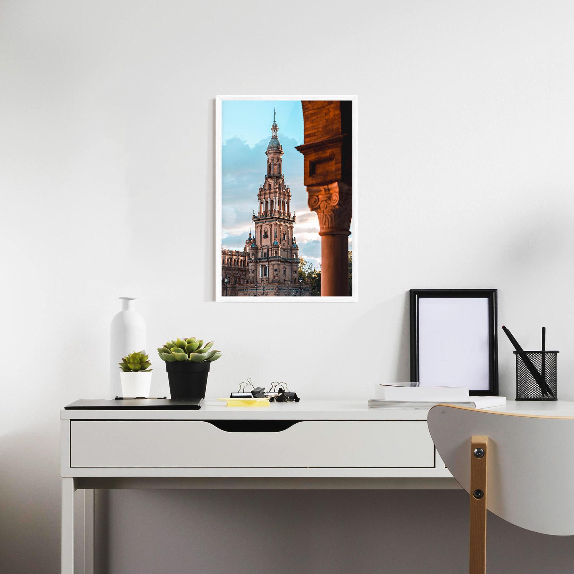 Gerahmte Poster Seville Spain mockup 7