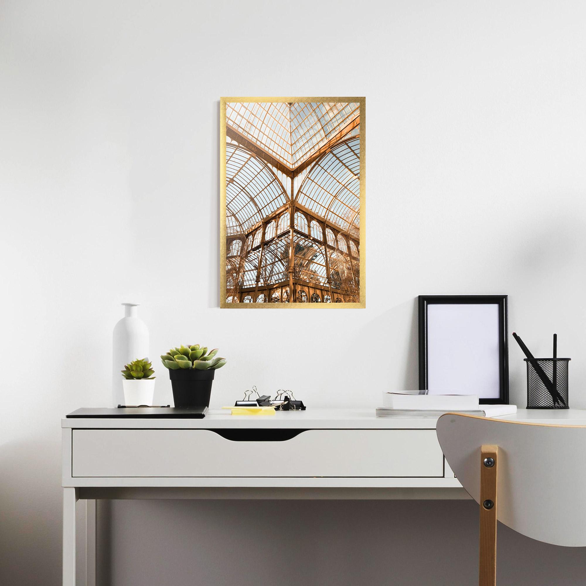 Gerahmte Poster Crystal Palace mockup 7