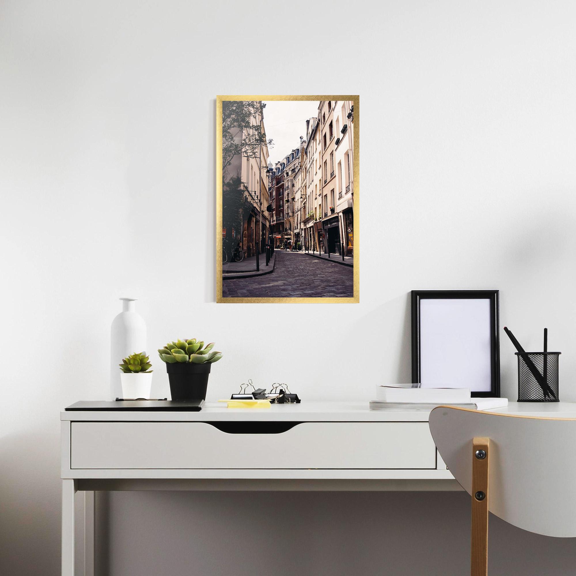 Gerahmte Poster Paris Street mockup 7