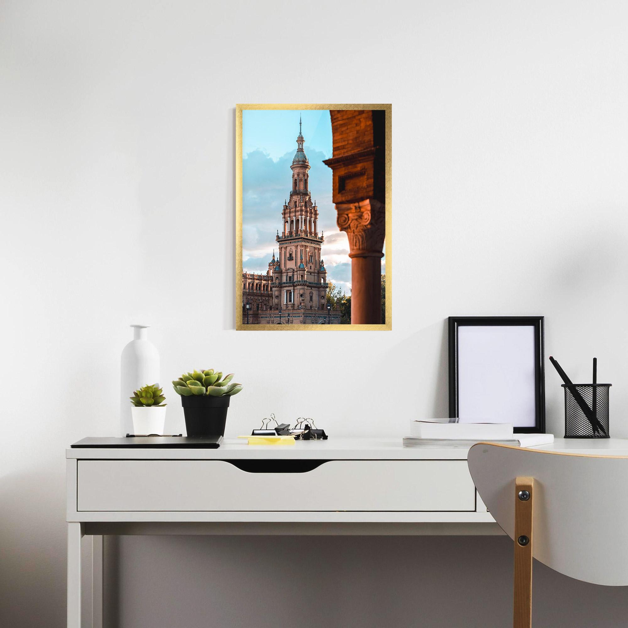 Gerahmte Poster Seville Spain mockup 7