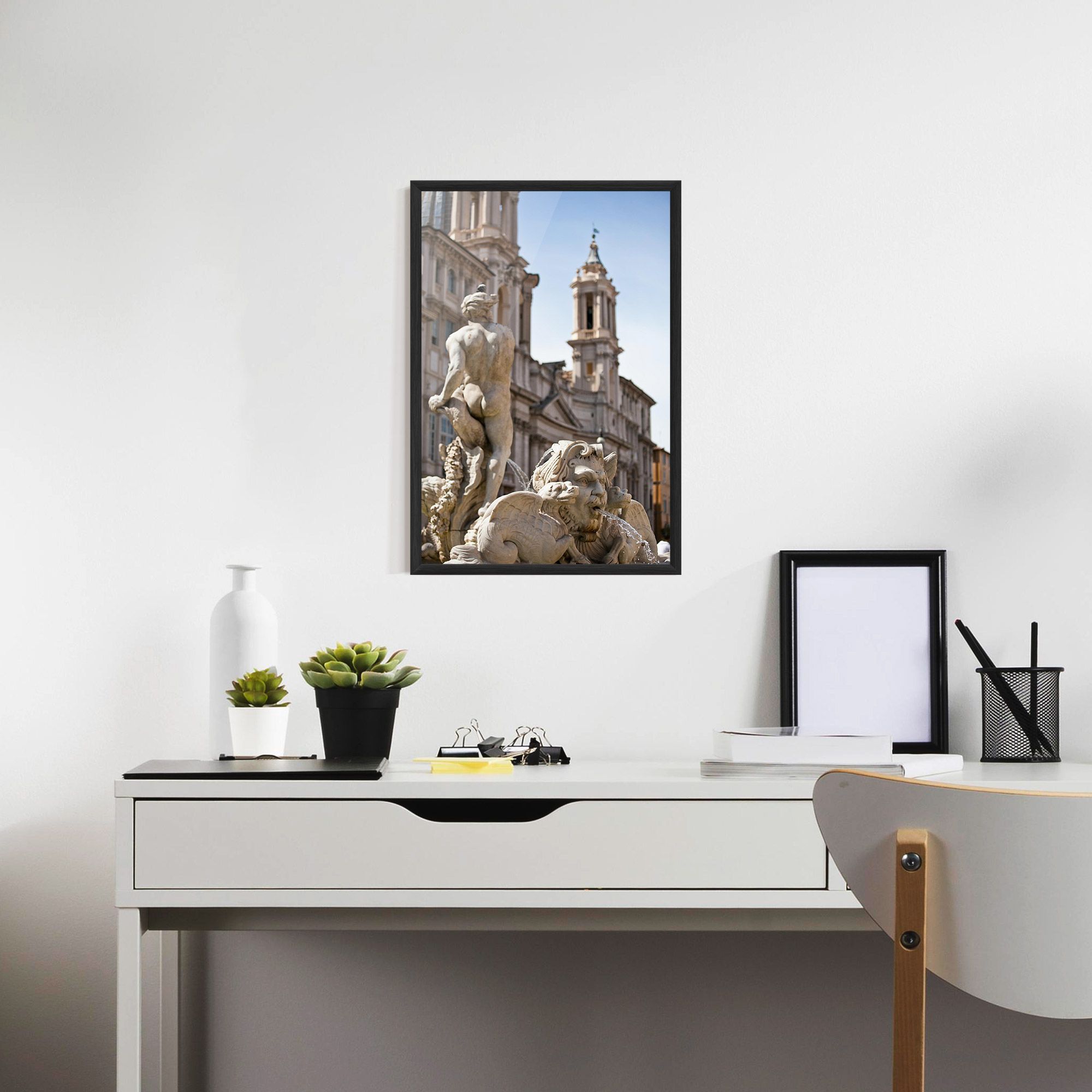 Baroque Statue Italy mockup 7
