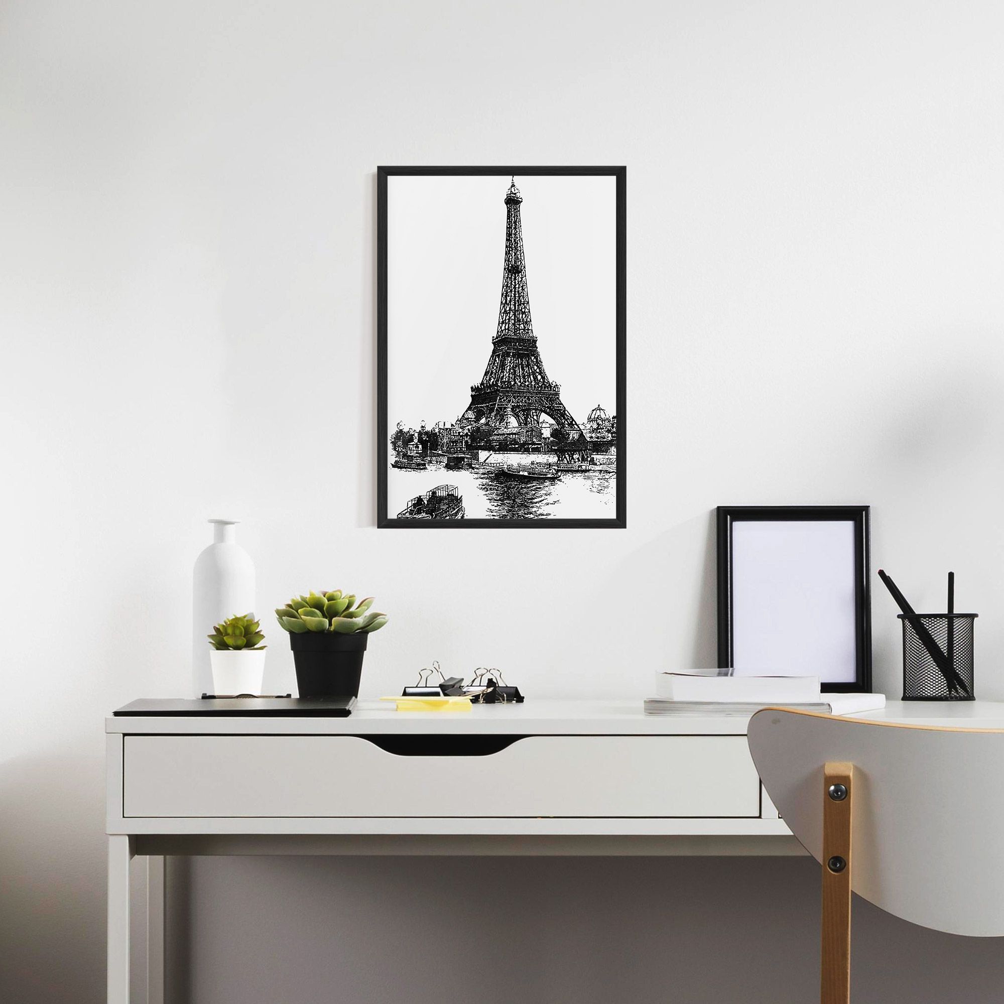 Eiffel Tower Drawing mockup 7
