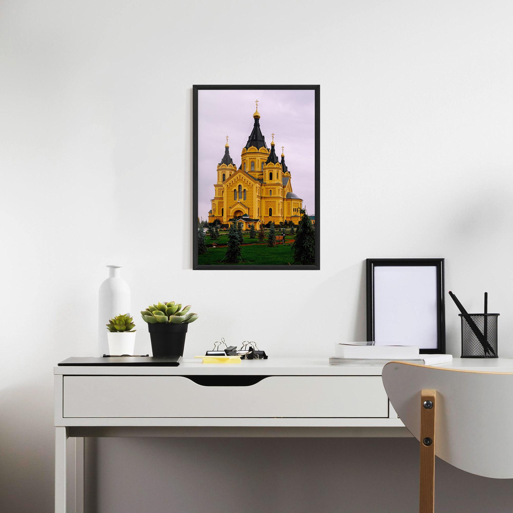 Gerahmte Poster Nevsky Cathedral mockup 7