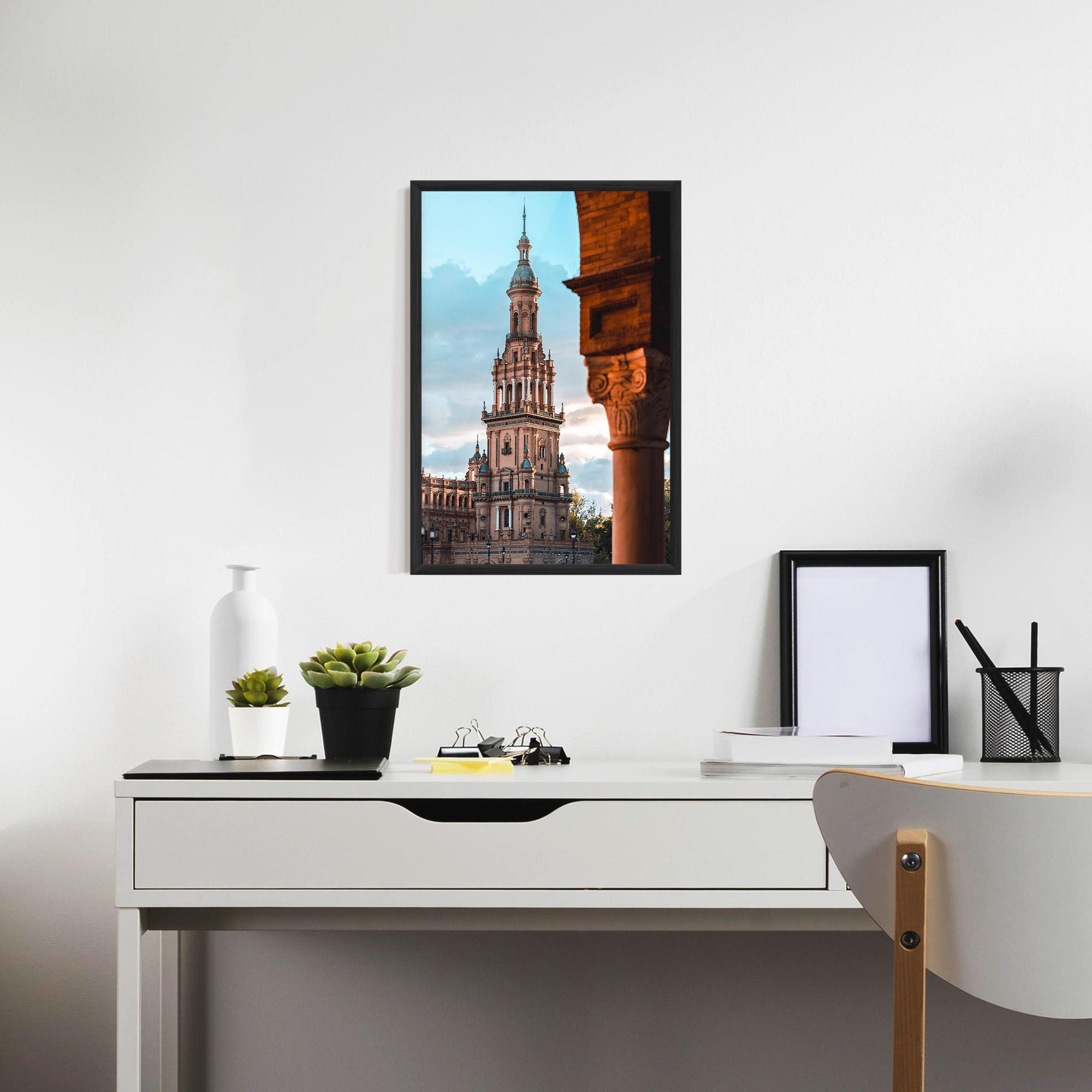 Gerahmte Poster Seville Spain mockup 7