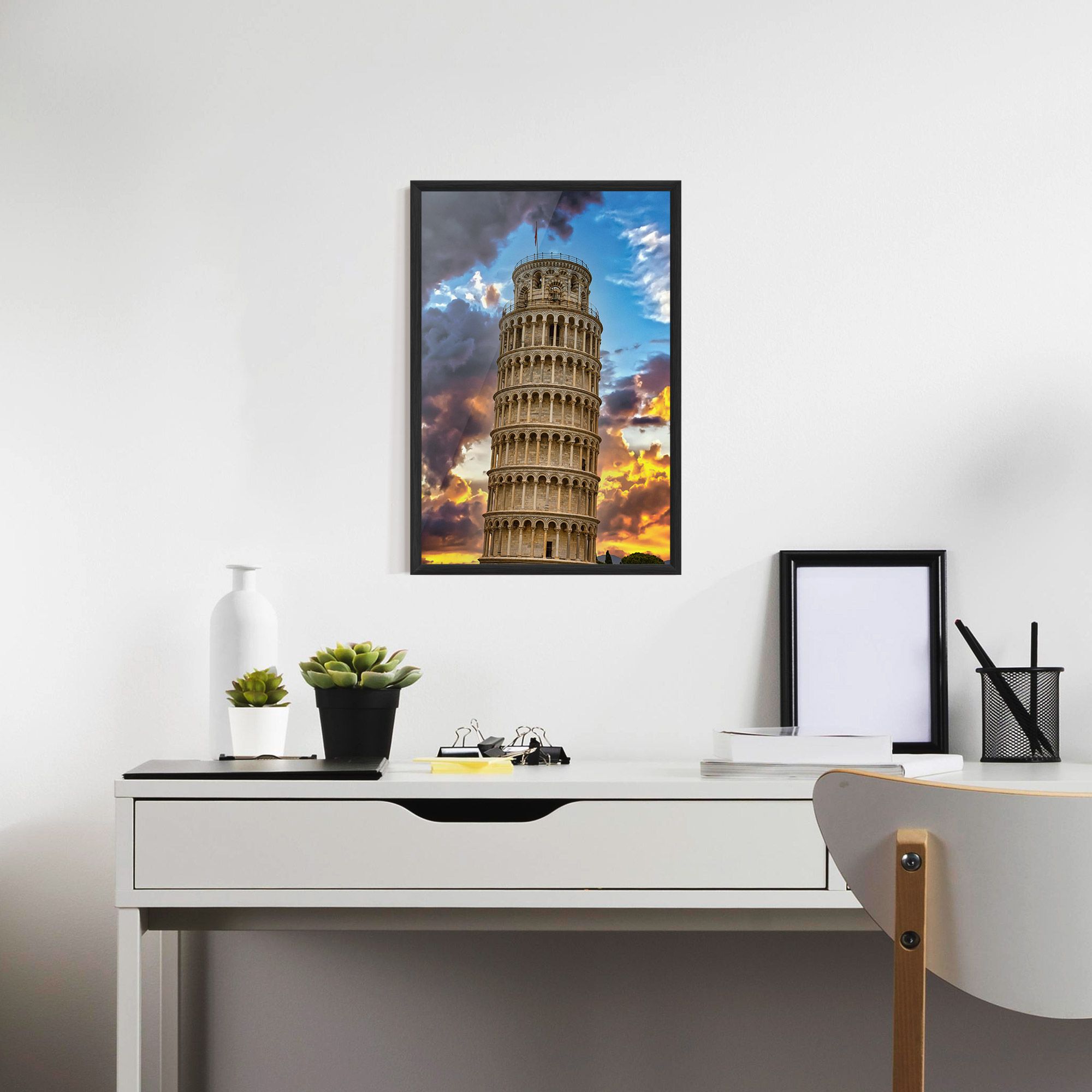 Tower Of Pisa Sunset mockup 7