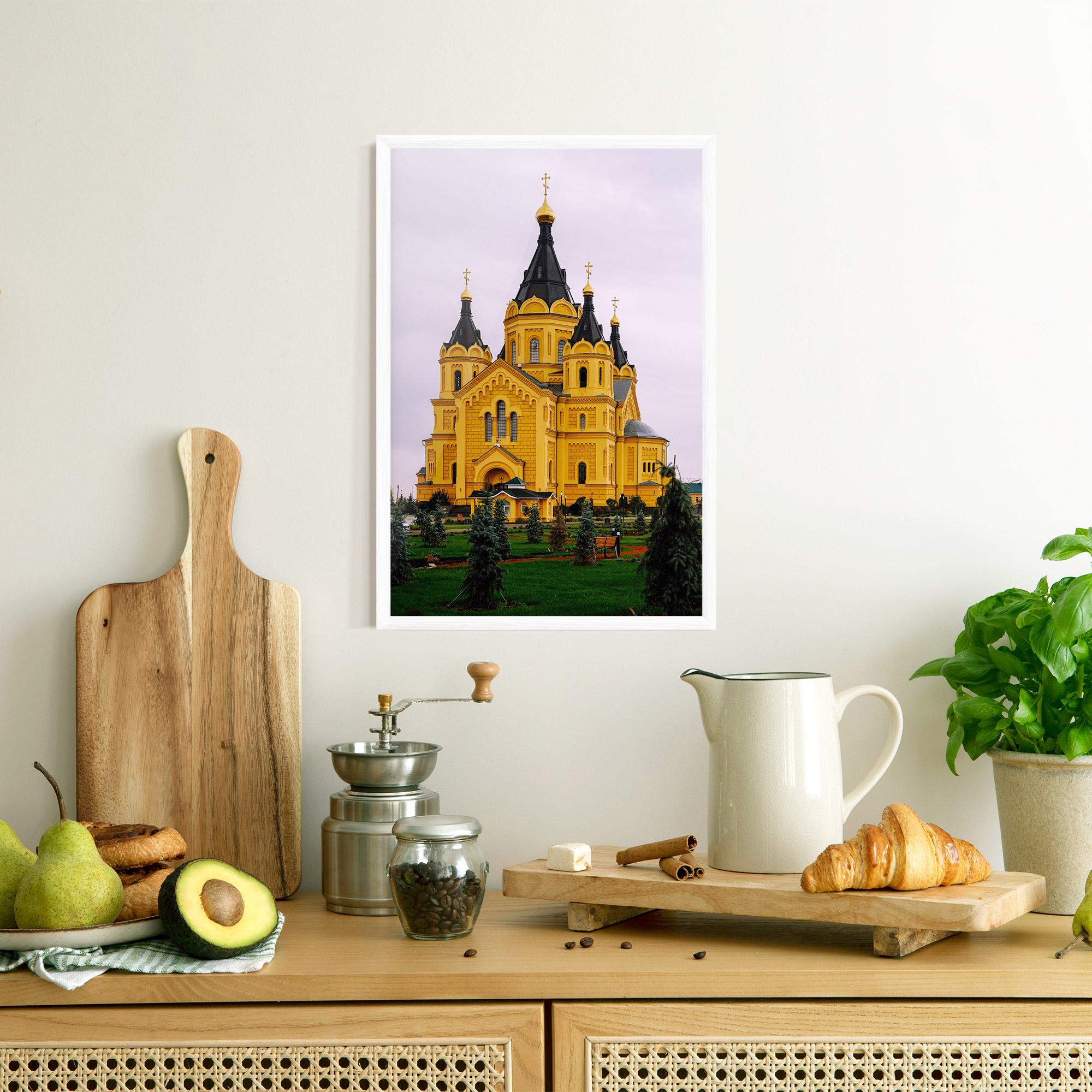 Gerahmte Poster Nevsky Cathedral mockup 8
