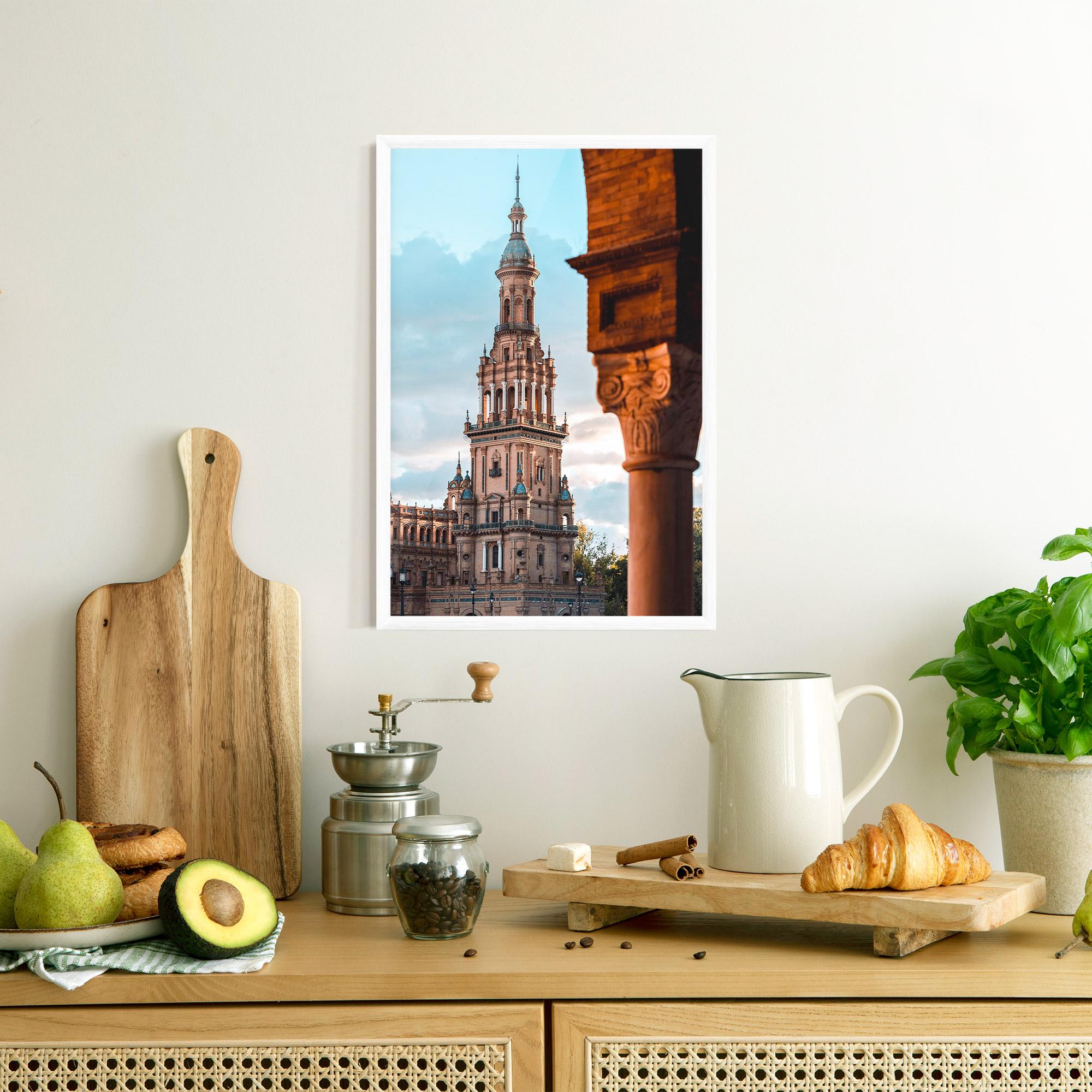 Gerahmte Poster Seville Spain mockup 8