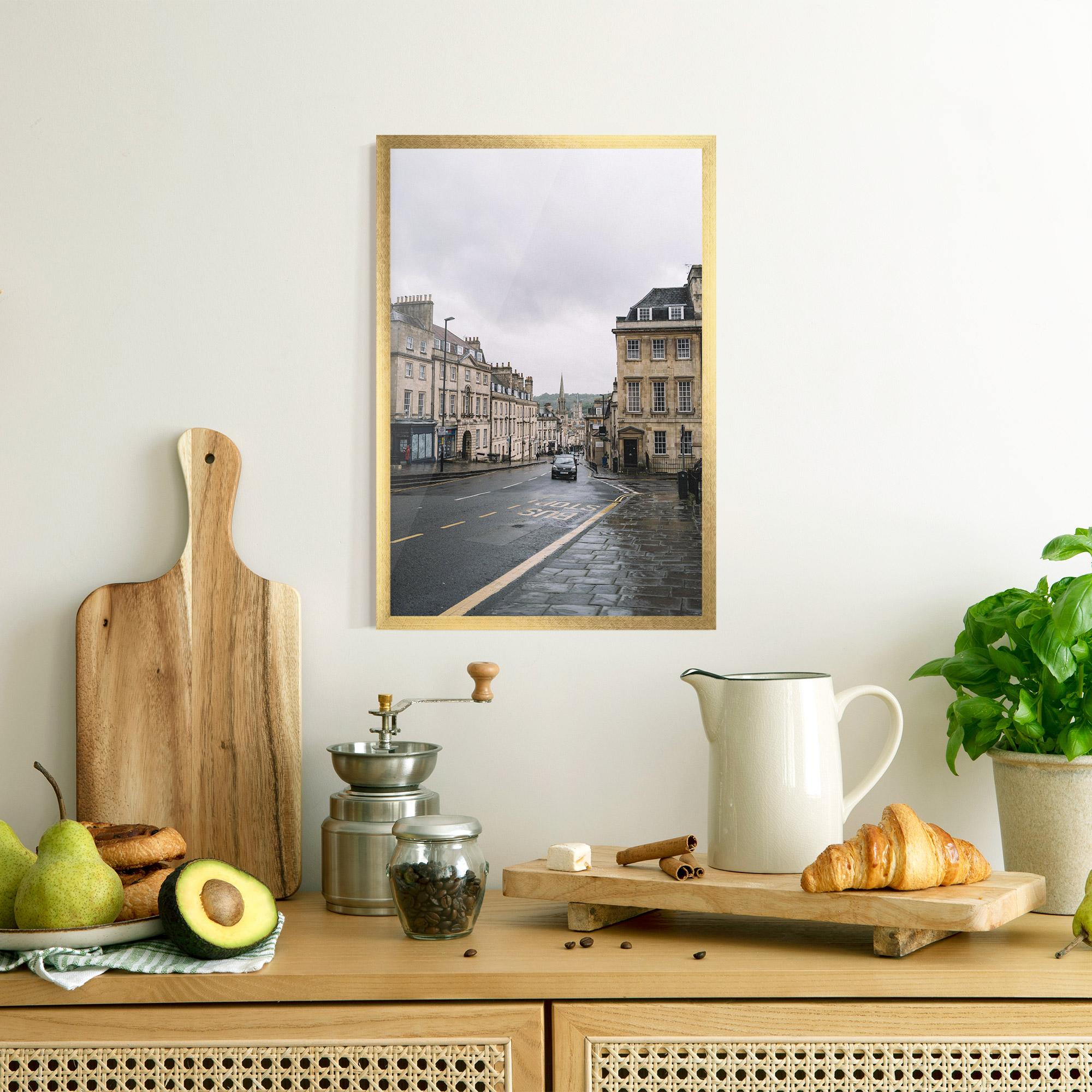 Gerahmte Poster England Street mockup 8