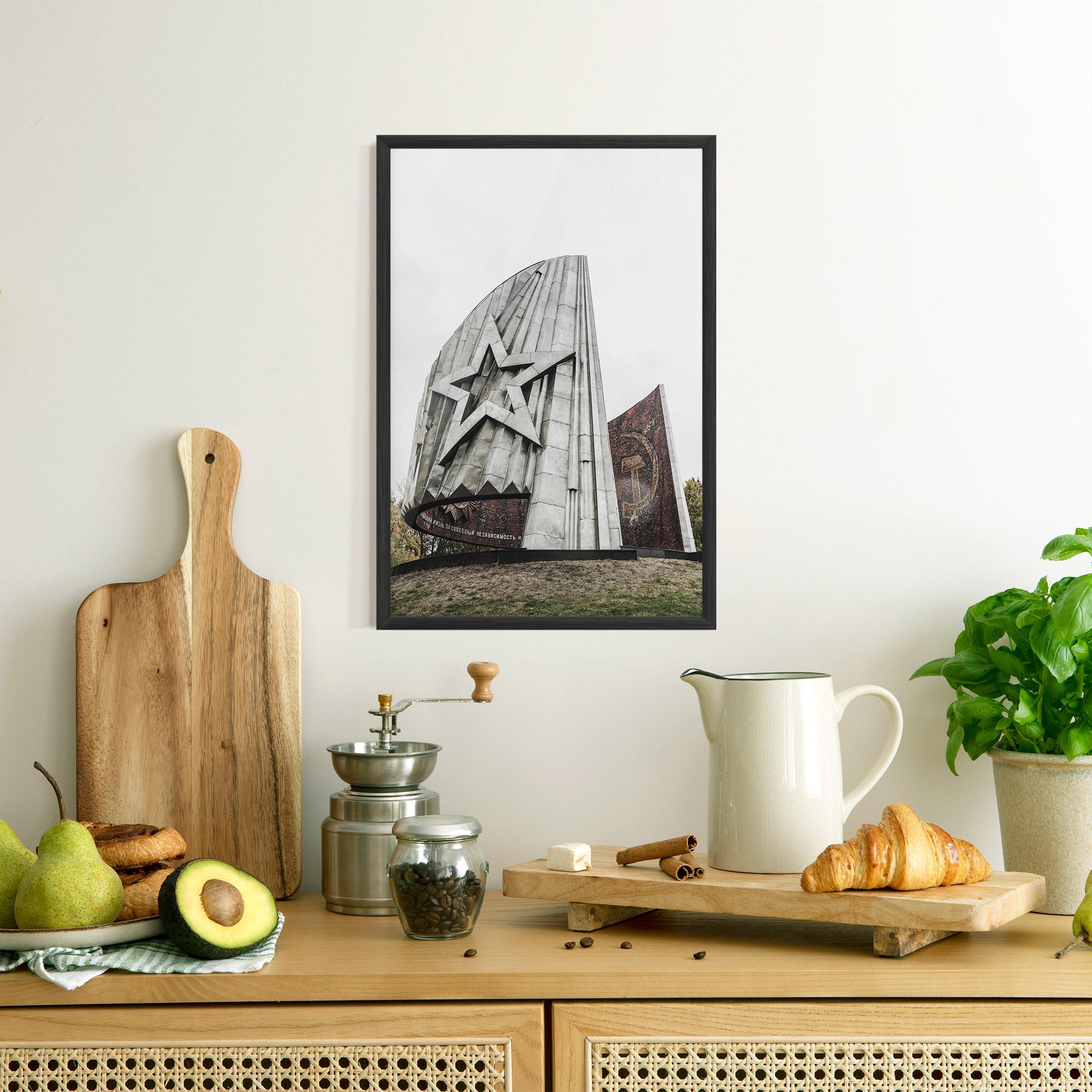 Gerahmte Poster Monument Of Glory mockup 8