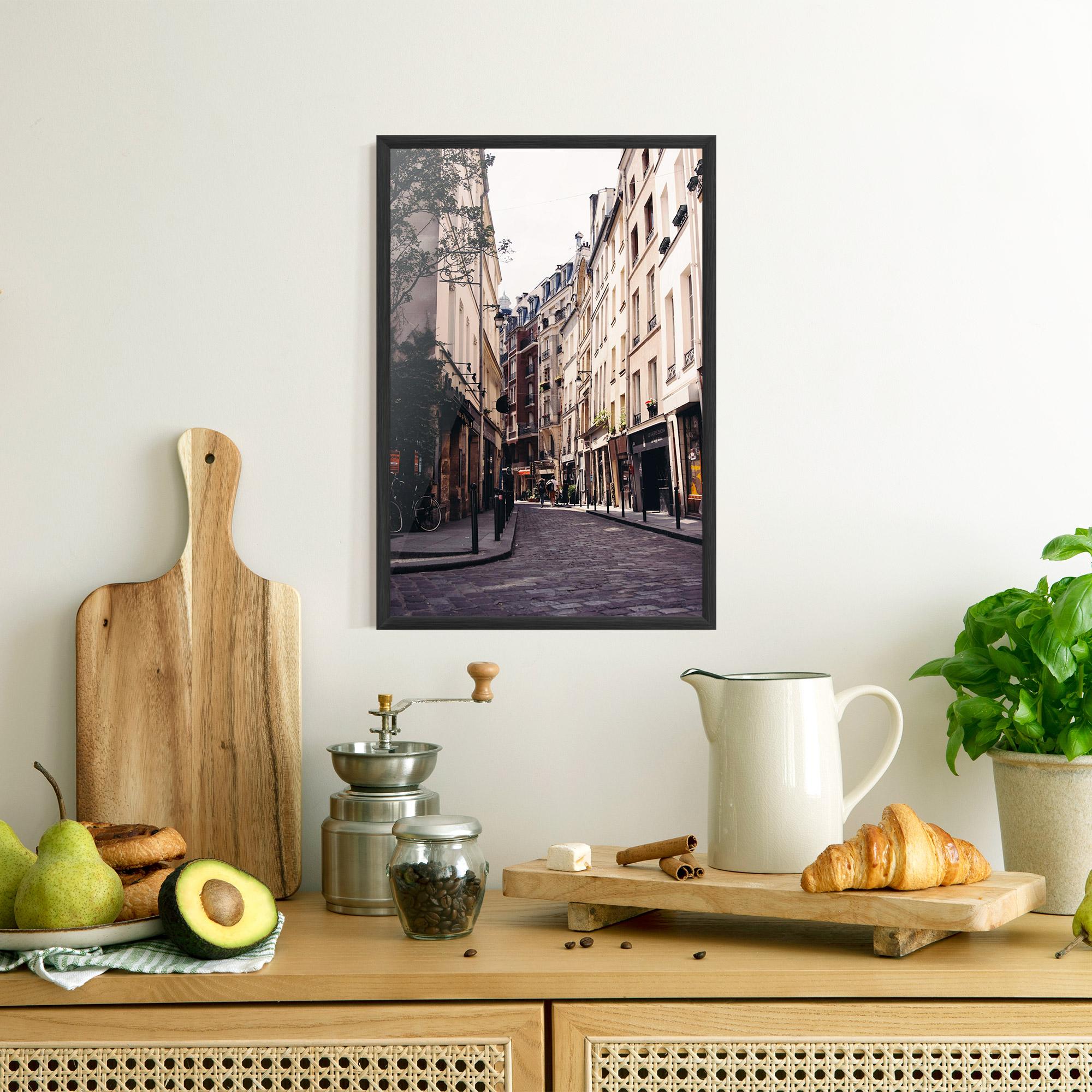 Gerahmte Poster Paris Street mockup 8