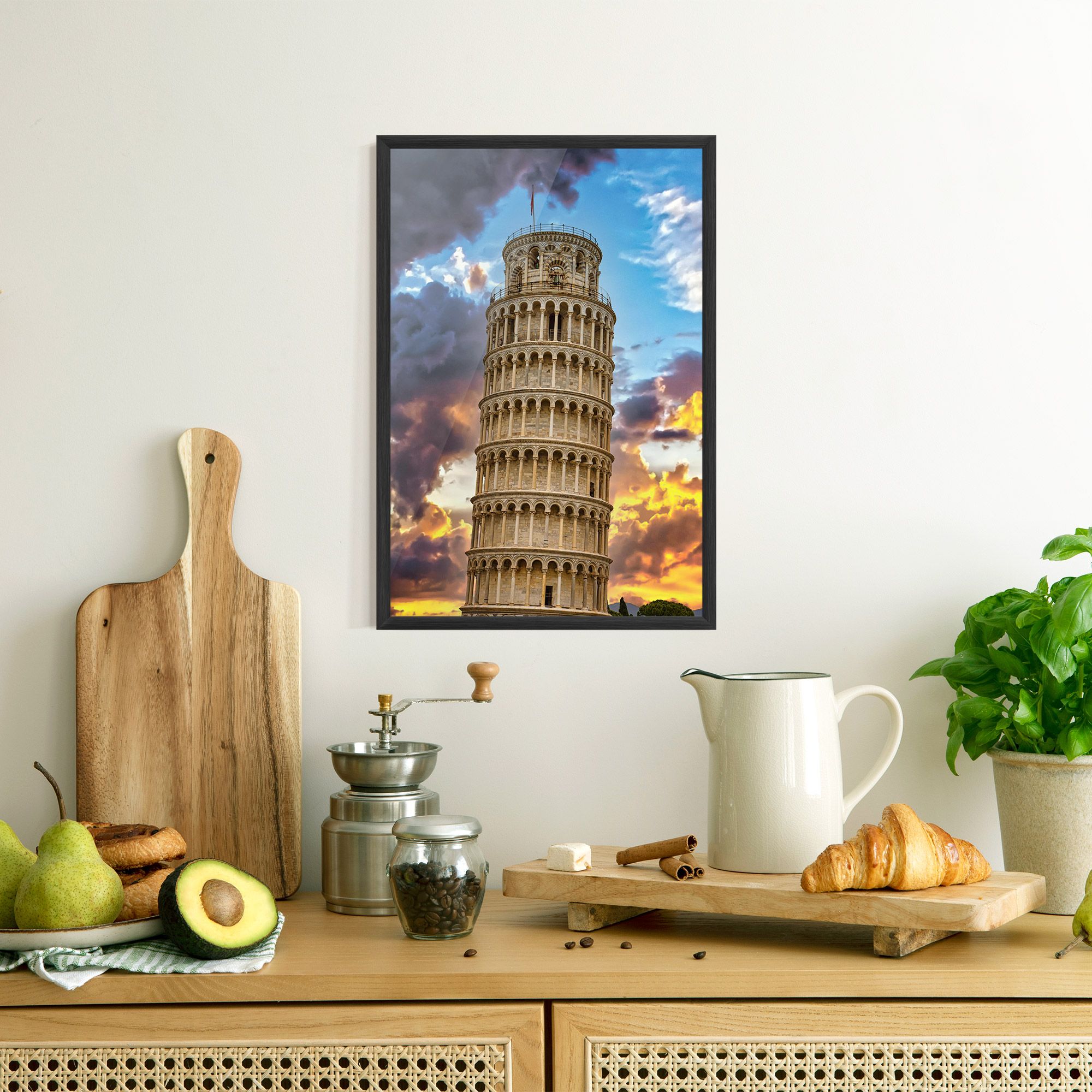 Tower Of Pisa Sunset mockup 8