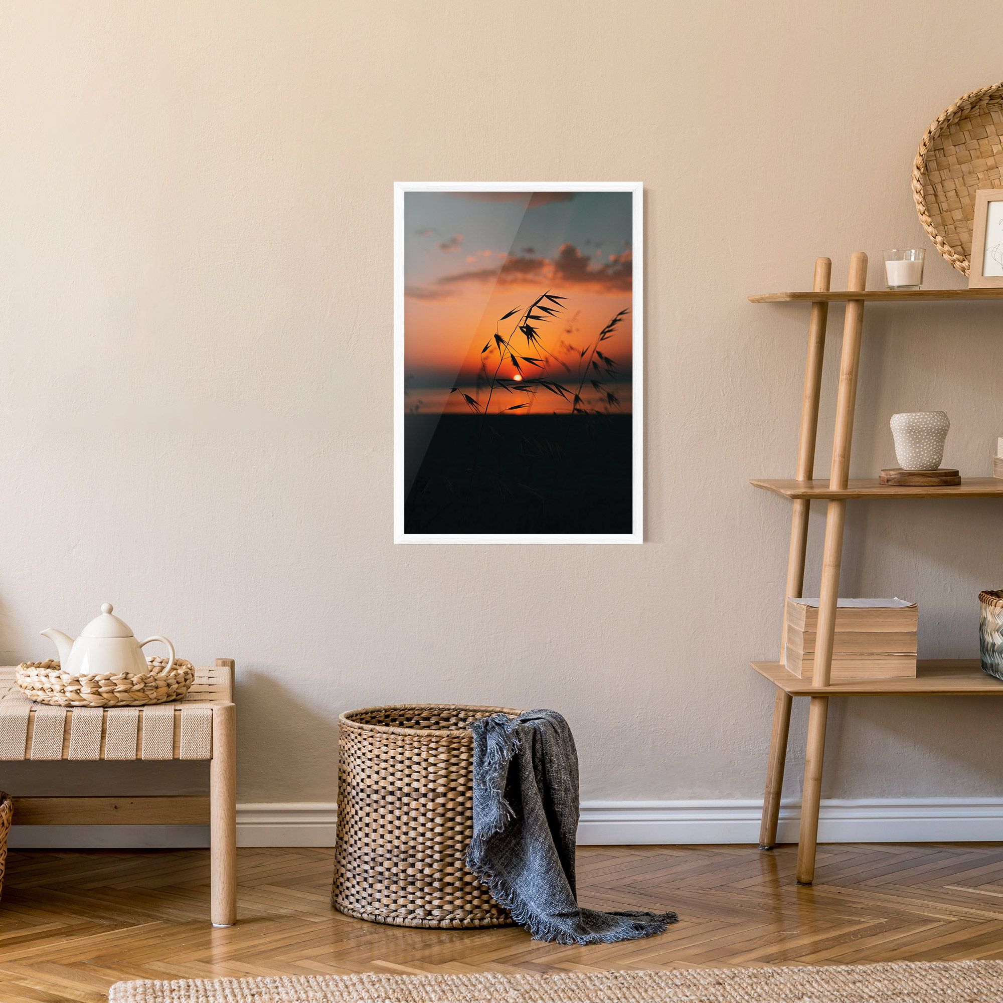 Small Leaves Sunset mockup 9