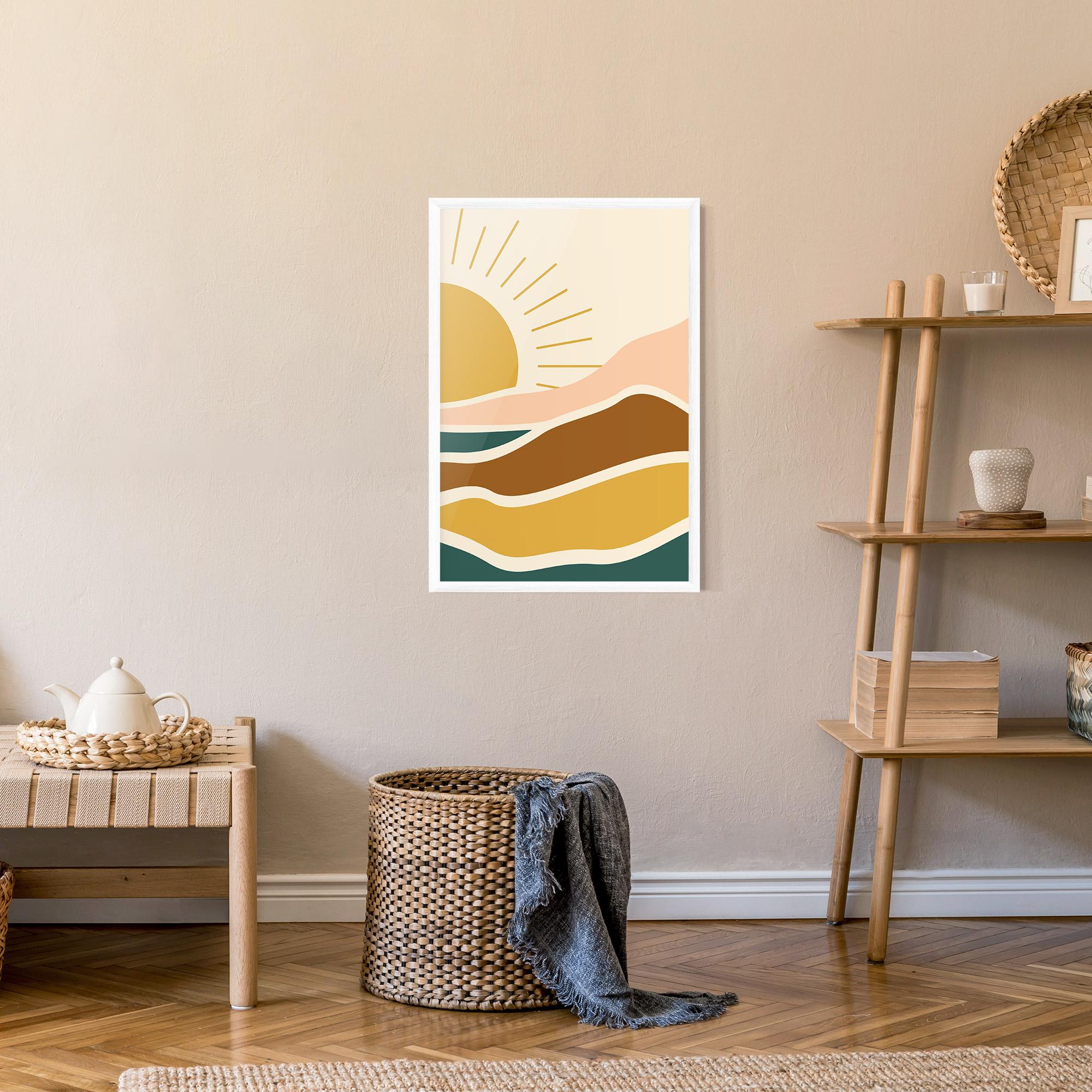 Gerahmte Poster Sunset Connection 02 mockup 9
