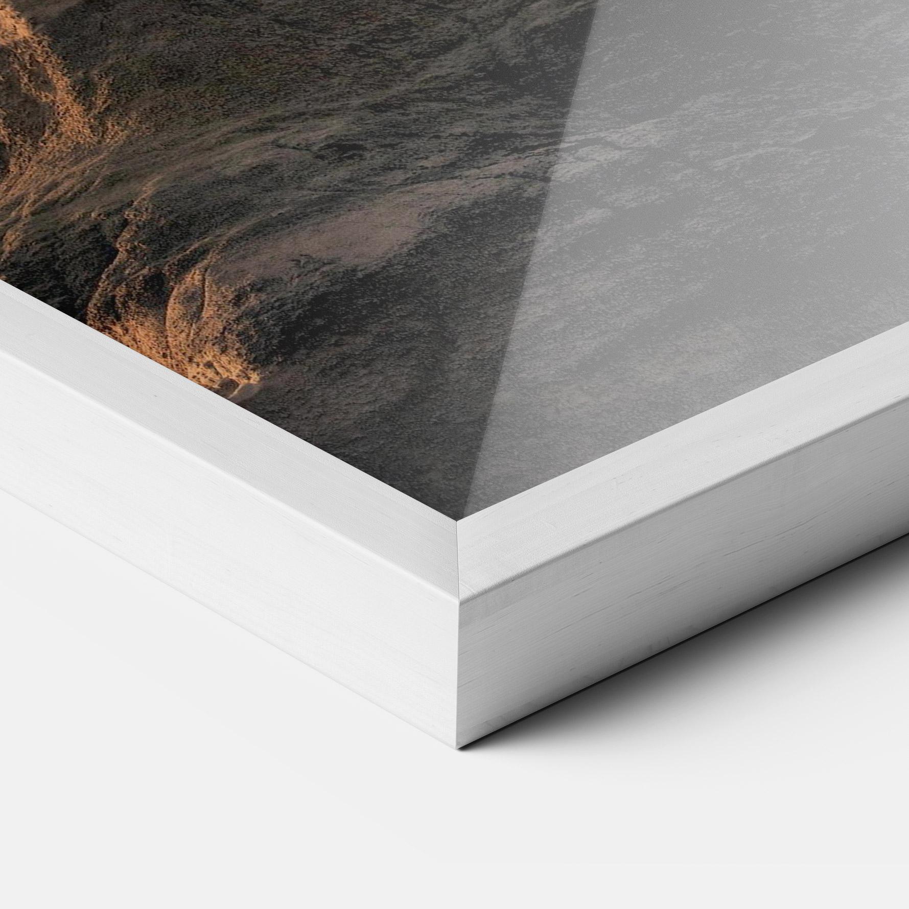 Gerahmte Poster Abstract Colourful Sky mockup 3