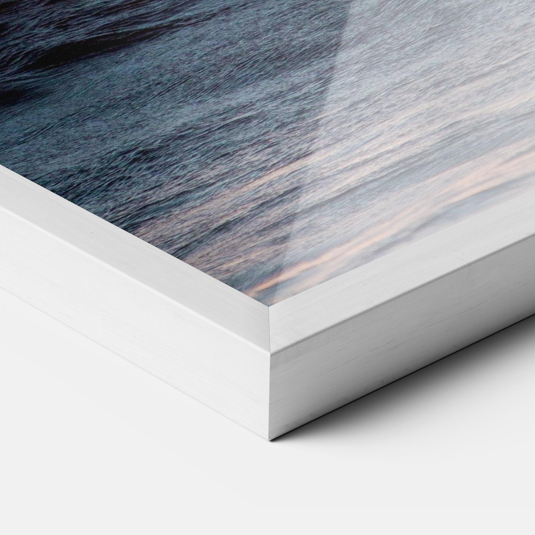 Gerahmte Poster Morning Waves mockup 3