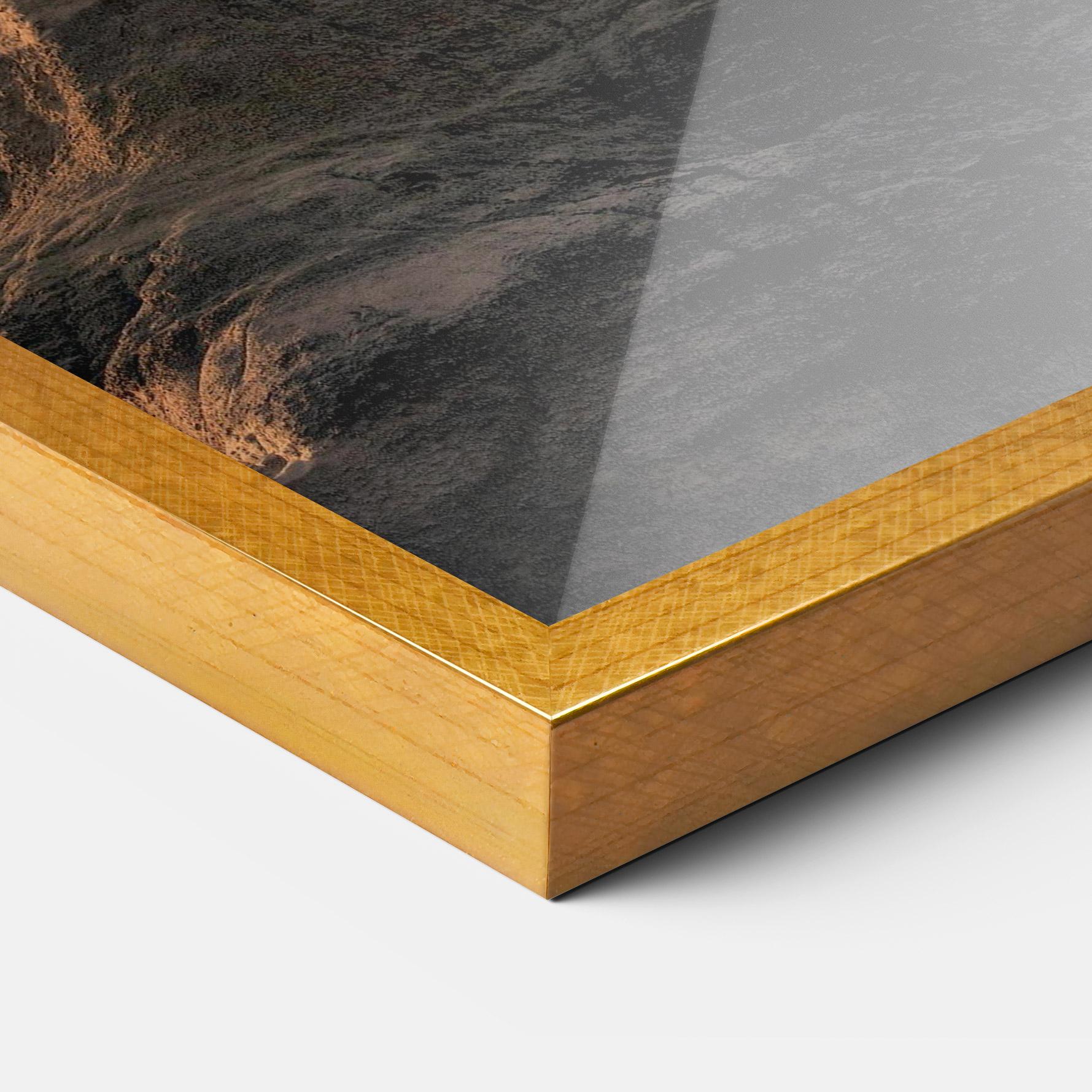 Gerahmte Poster Abstract Colourful Sky mockup 3