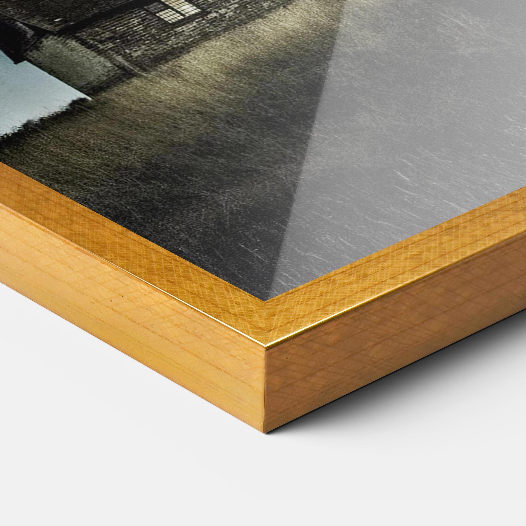 Gerahmte Poster Falling Star mockup 3