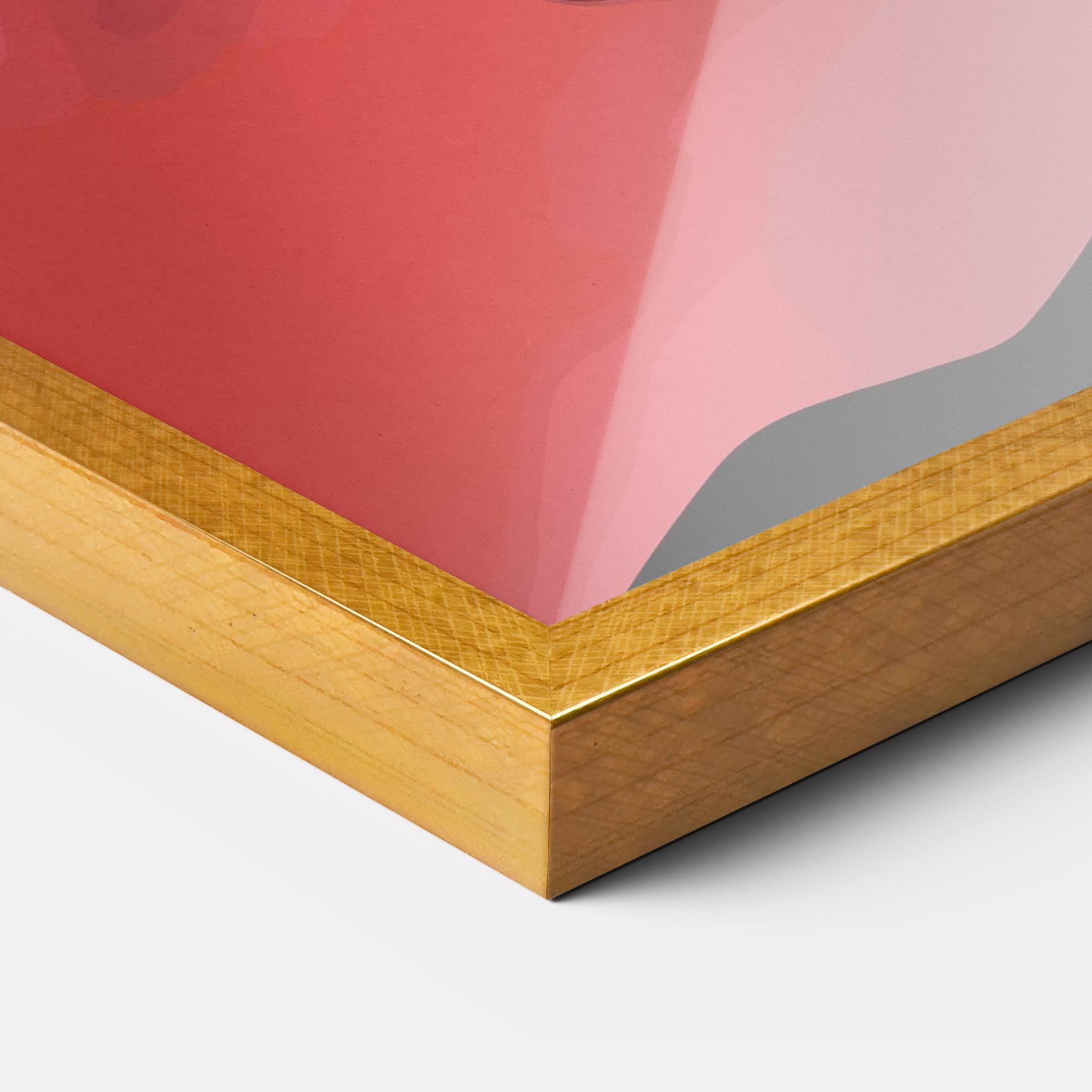 Gerahmte Poster Mars Dune mockup 3