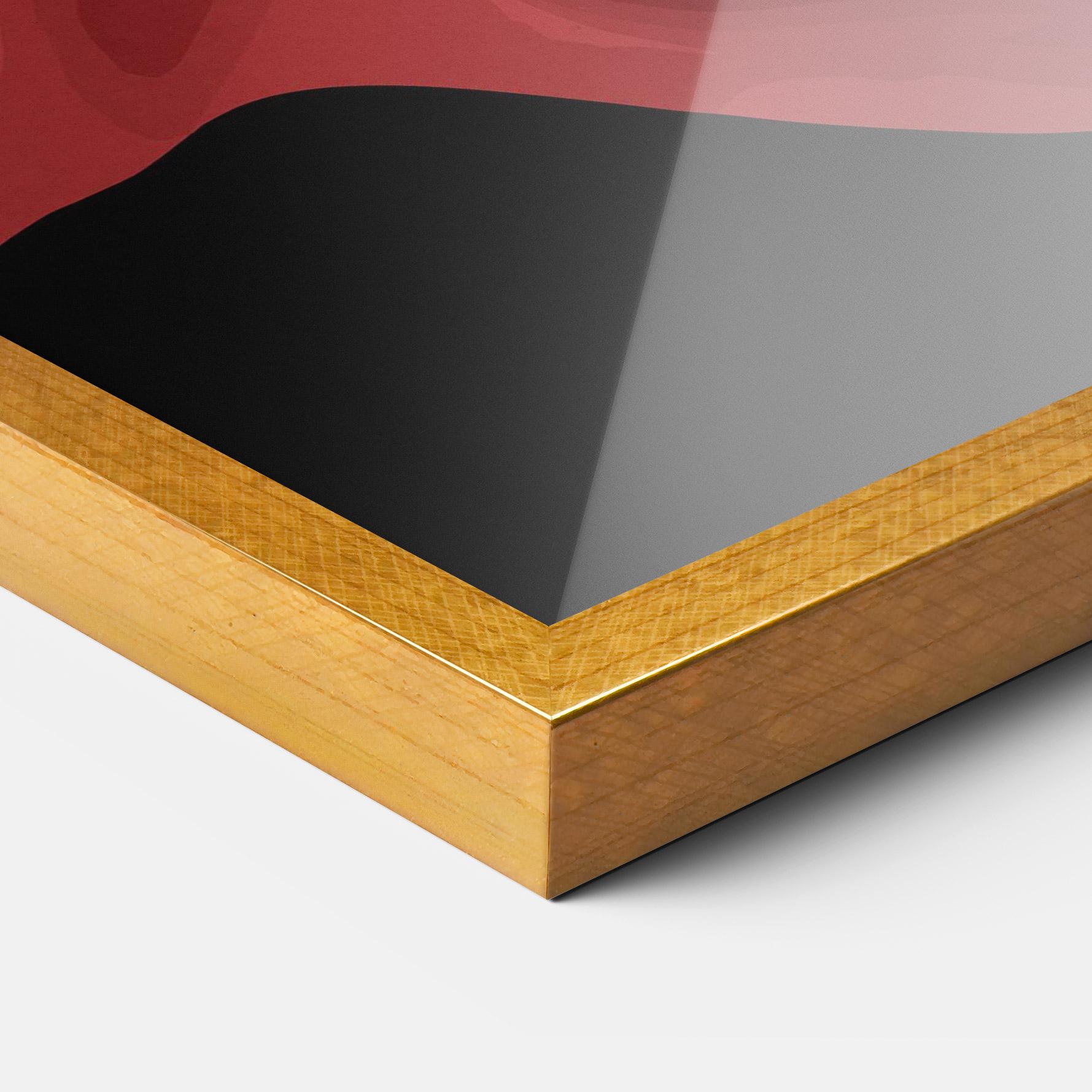 Gerahmte Poster Mars Dune1 mockup 3